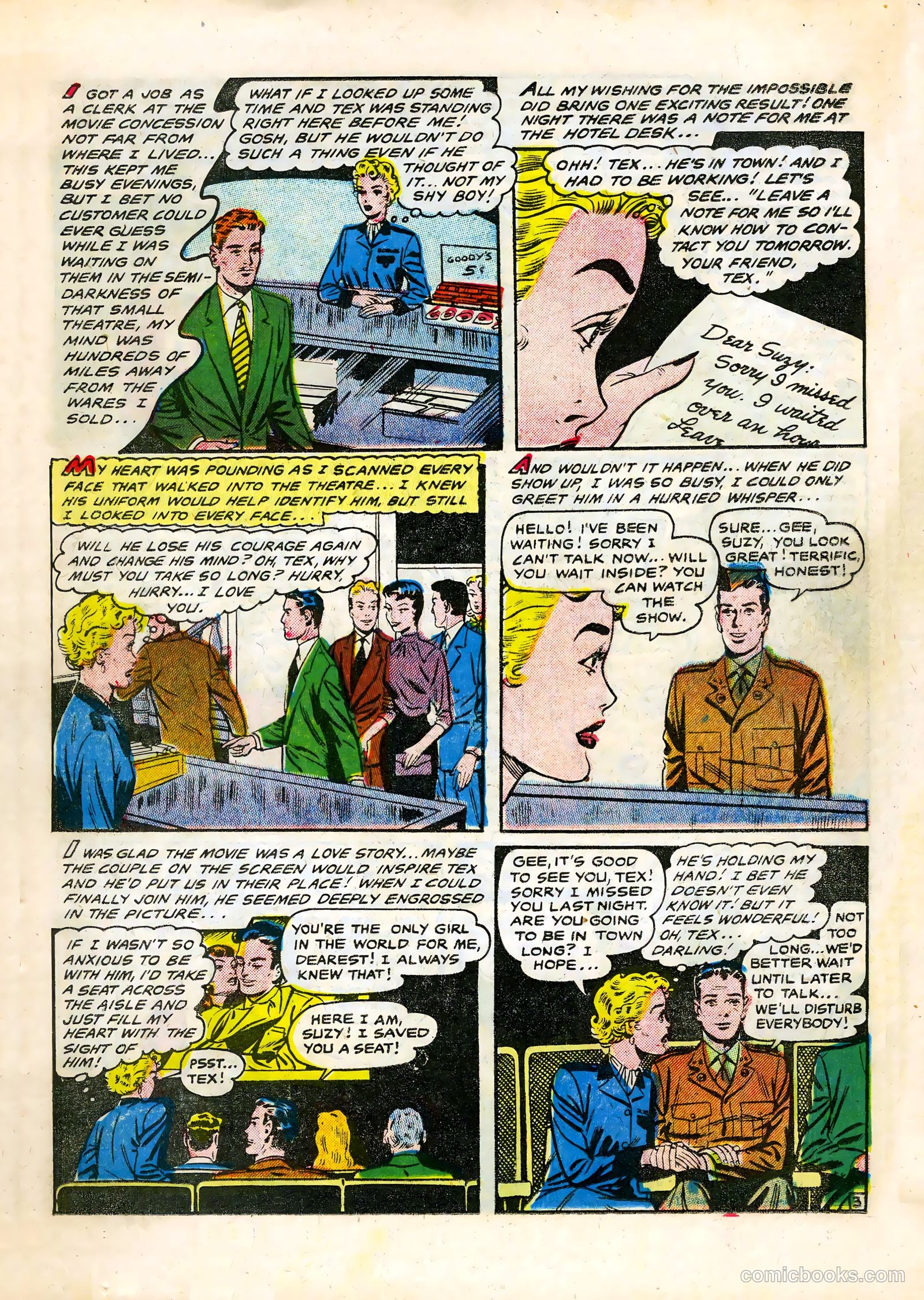 Bride's Diary #7 (1955) — page 13 of 36