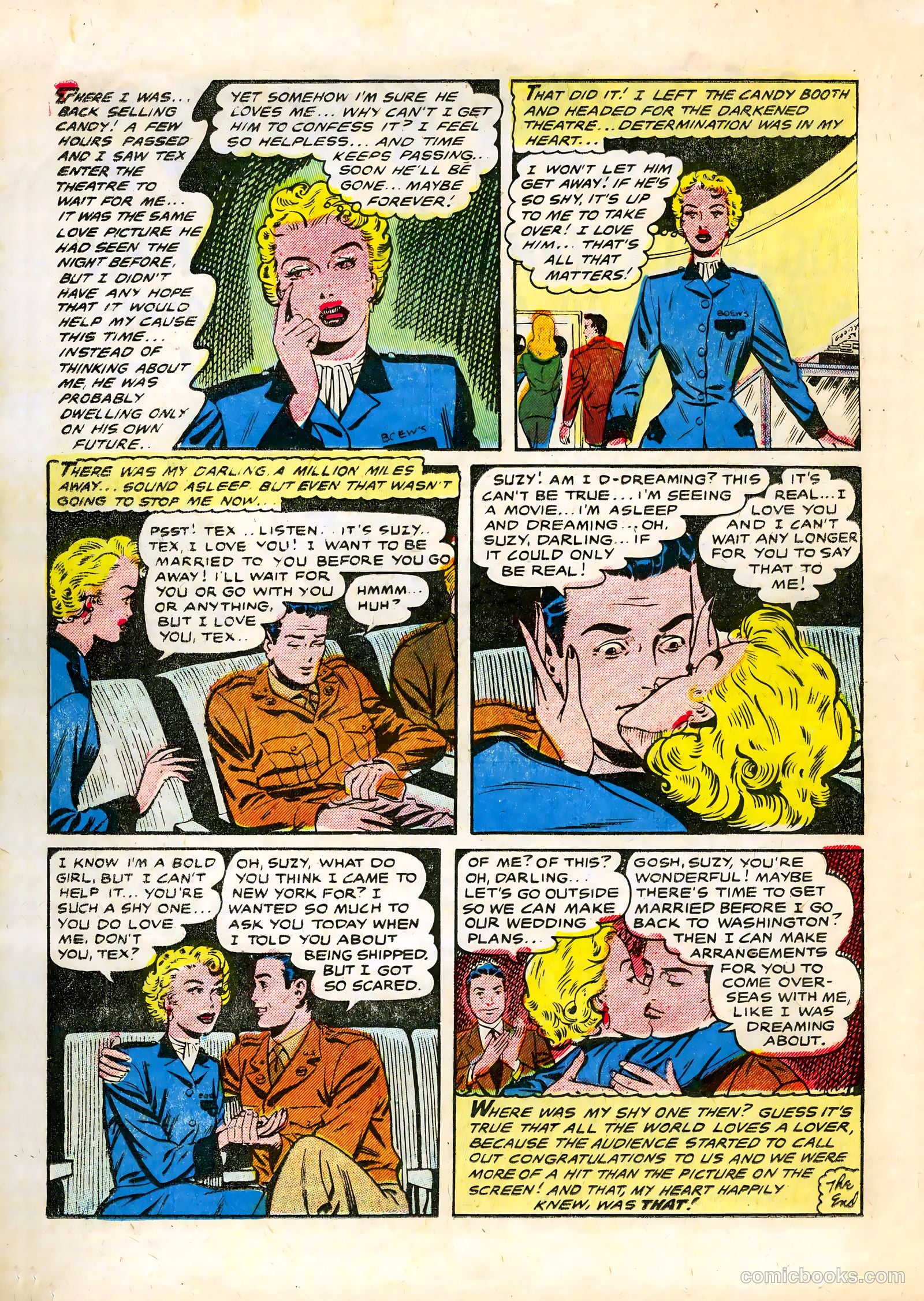 Bride's Diary #7 (1955) — page 16 of 36