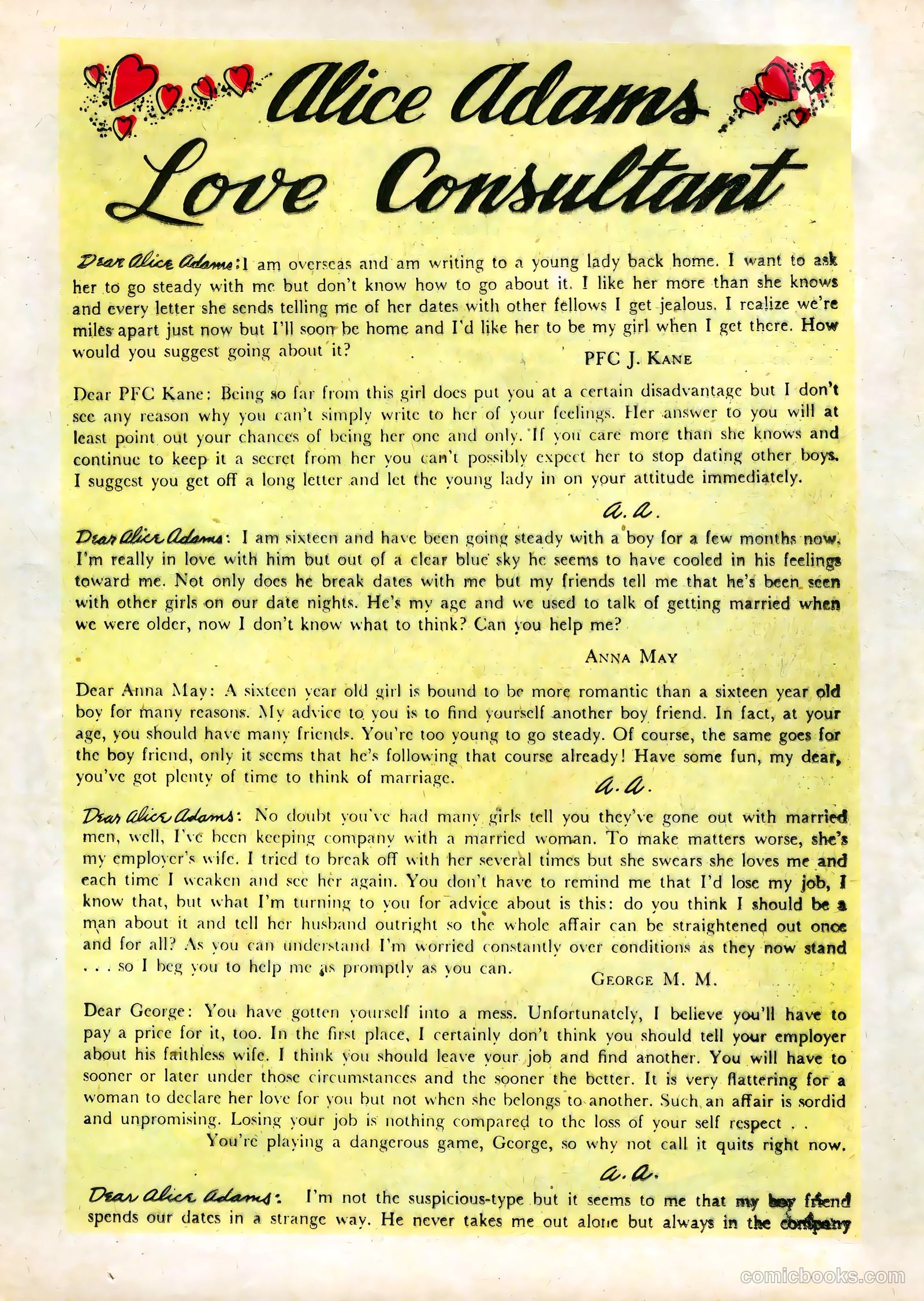 Bride's Diary #7 (1955) — page 17 of 36
