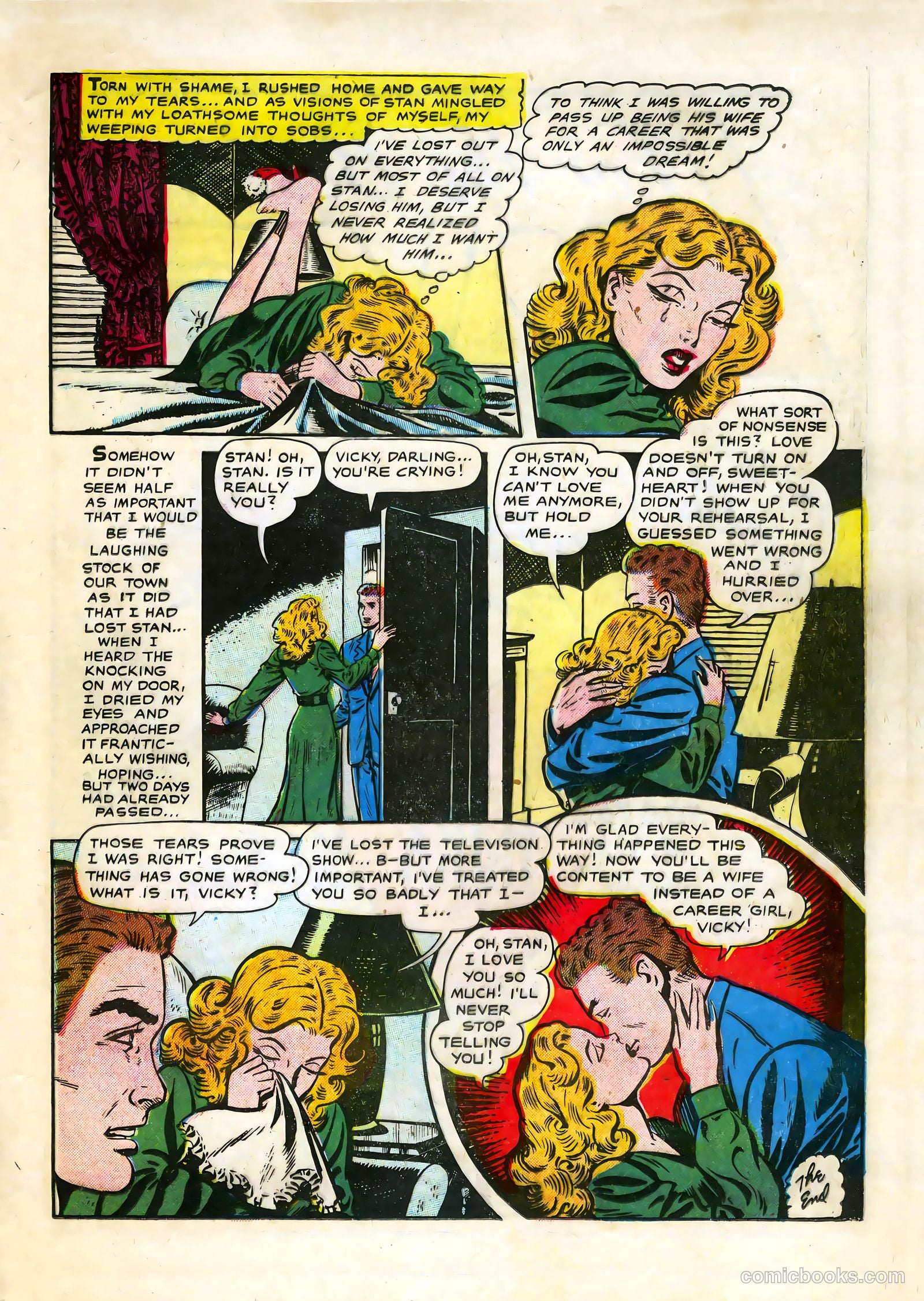 Bride's Diary #7 (1955) — page 25 of 36