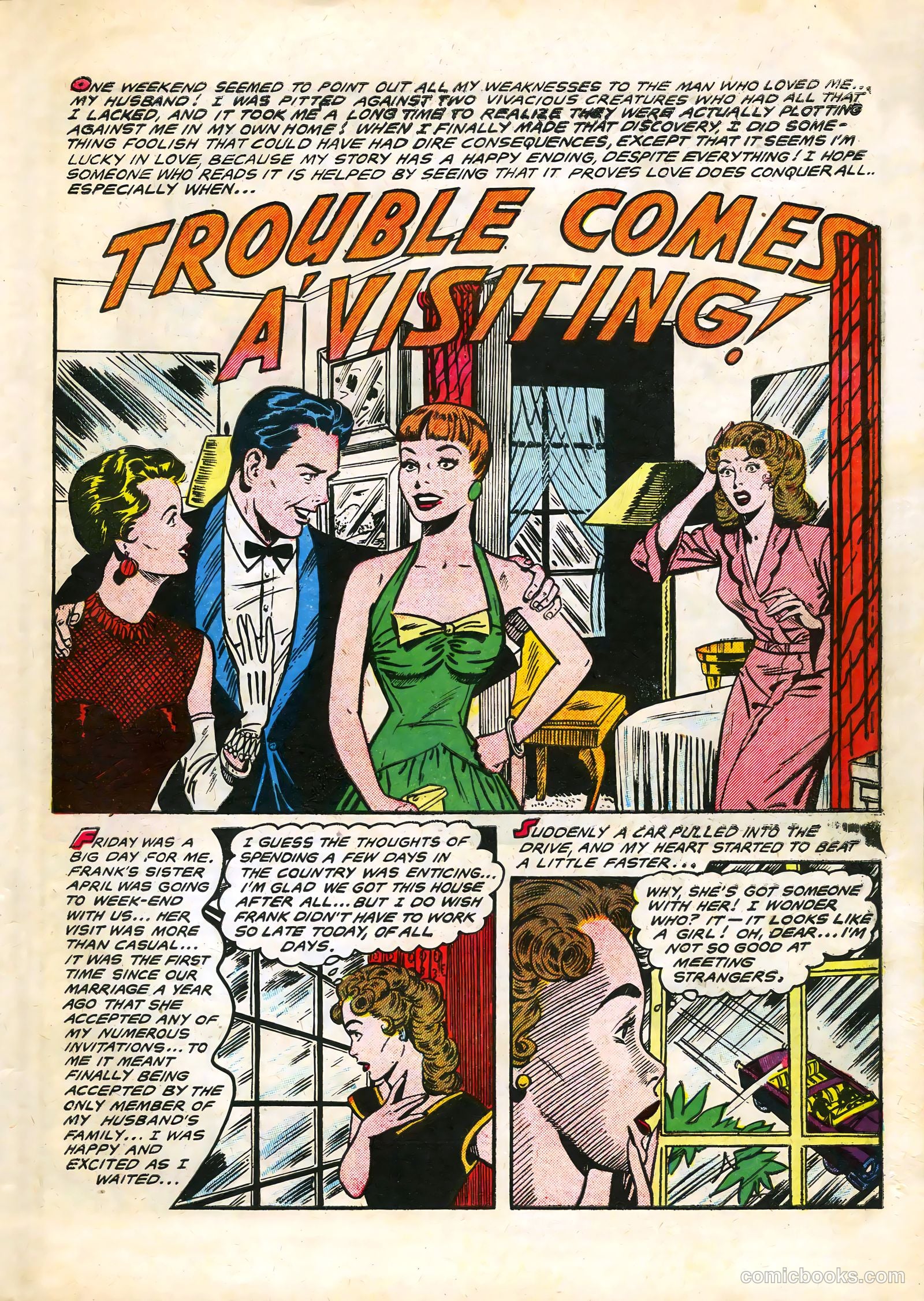 Bride's Diary #7 (1955) — page 27 of 36