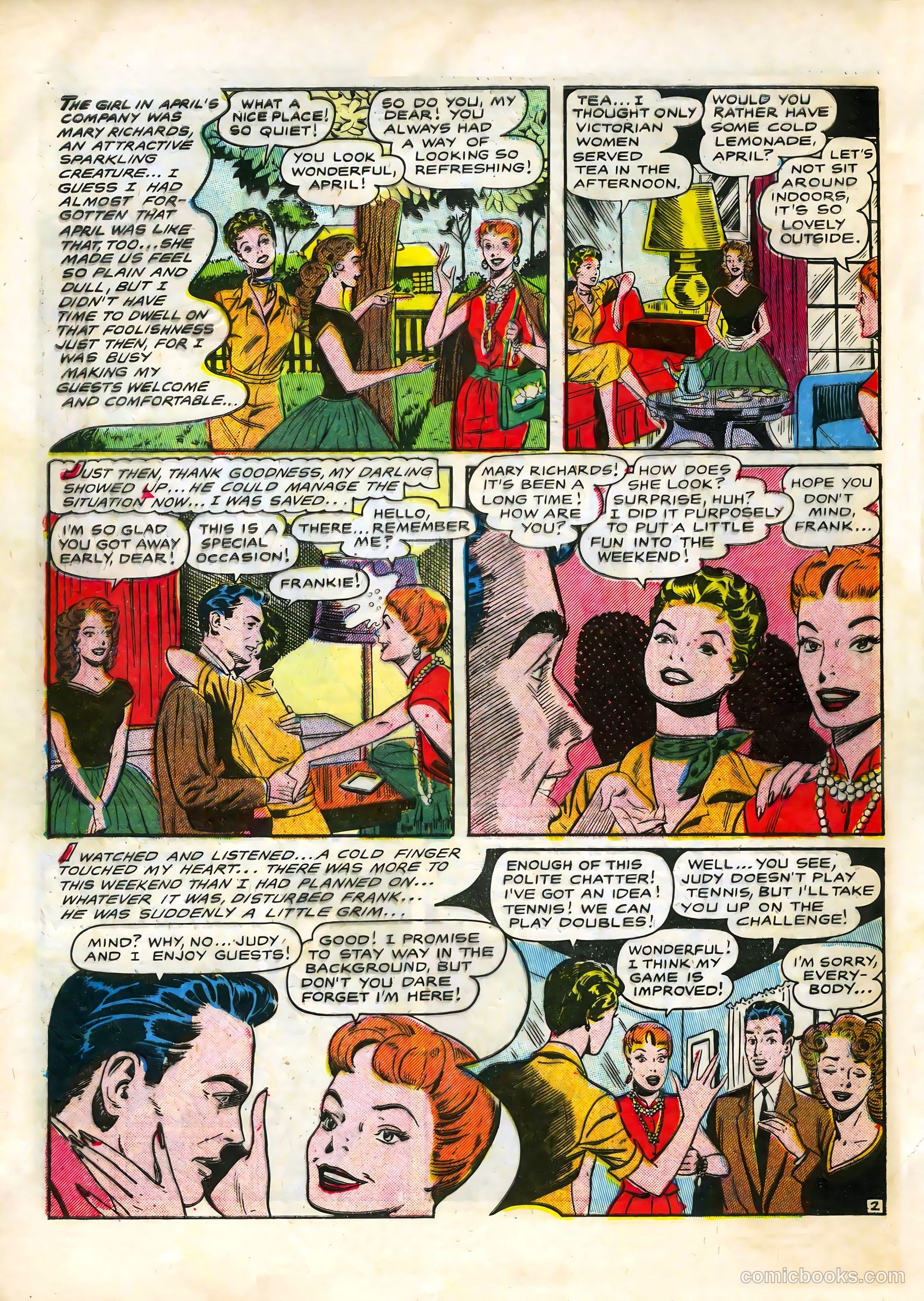 Bride's Diary #7 (1955) — page 28 of 36