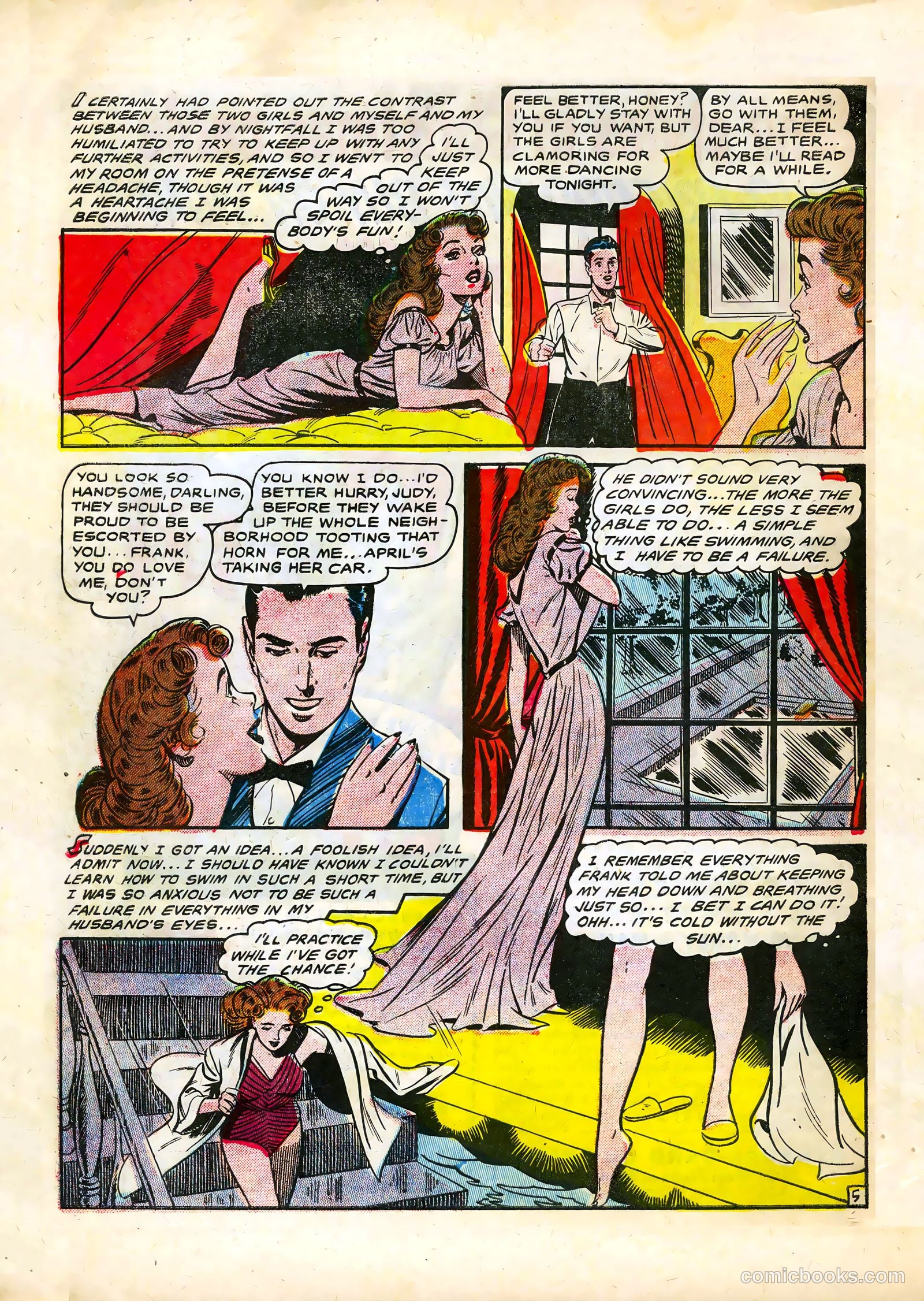 Bride's Diary #7 (1955) — page 32 of 36