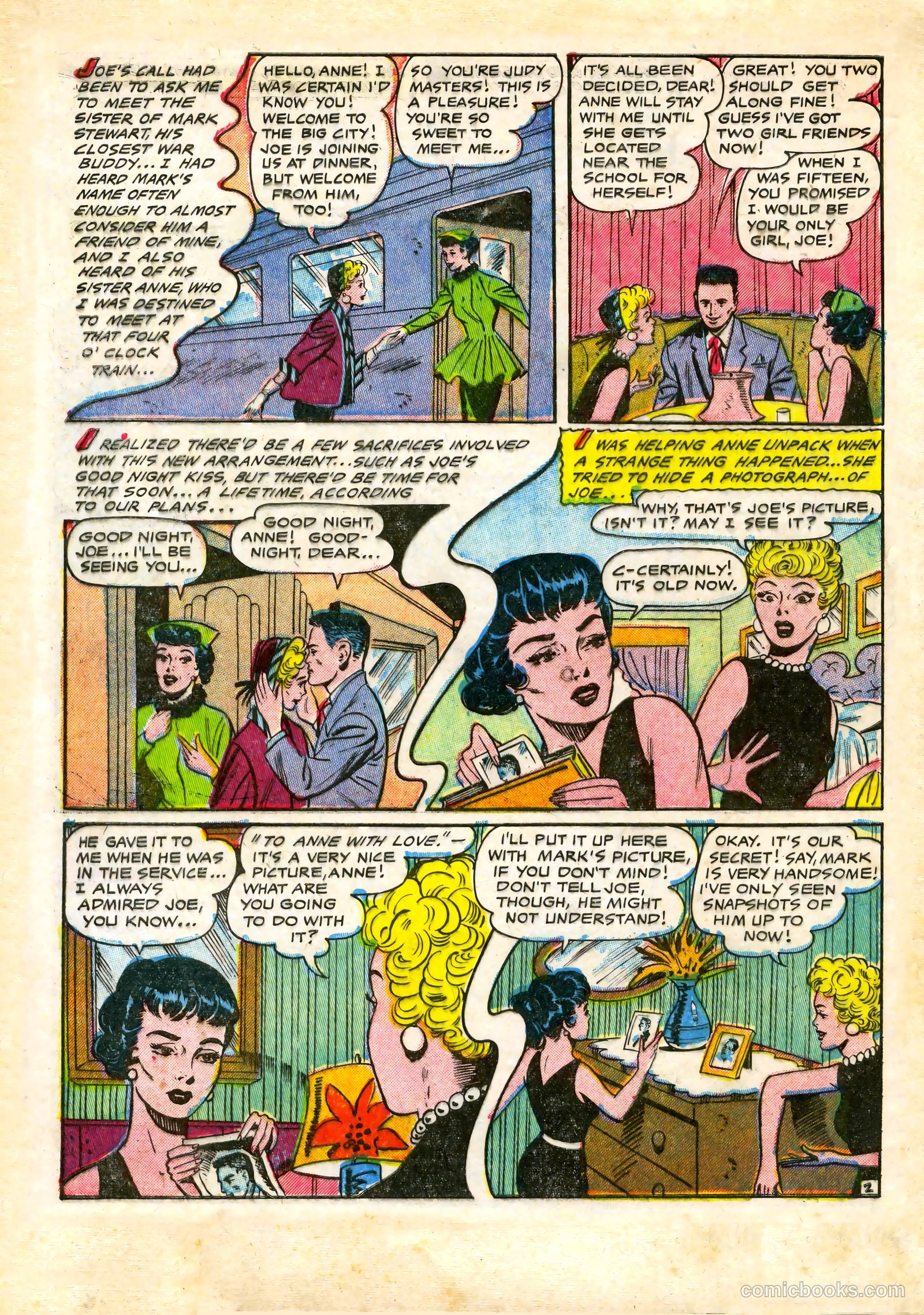 Bride's Diary #8 (1956) — page 4 of 36