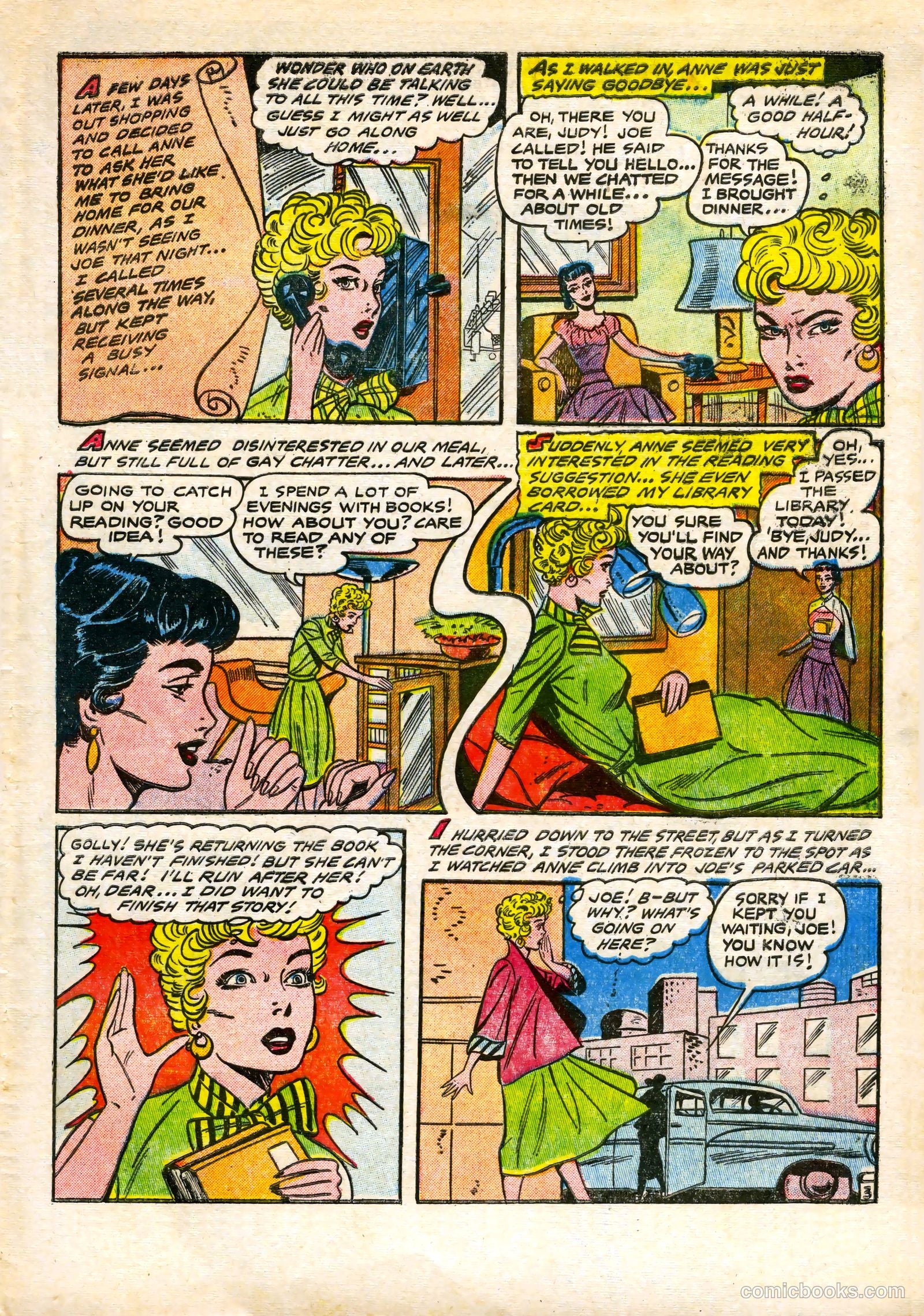 Bride's Diary #8 (1956) — page 5 of 36
