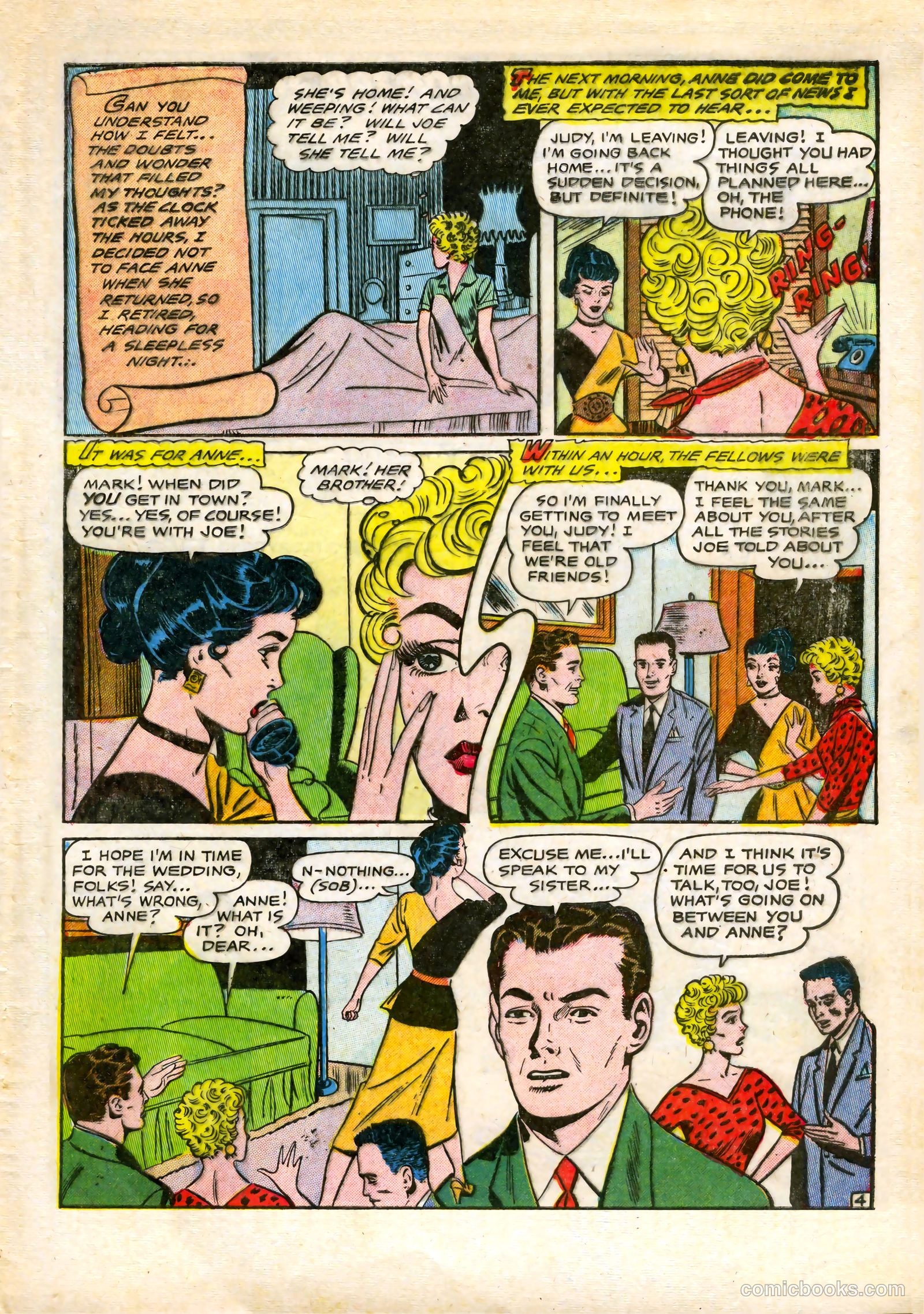 Bride's Diary #8 (1956) — page 7 of 36