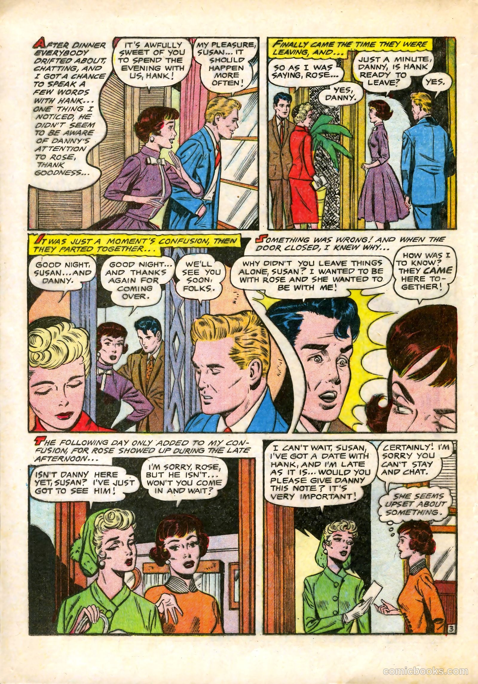 Bride's Diary #8 (1956) — page 14 of 36