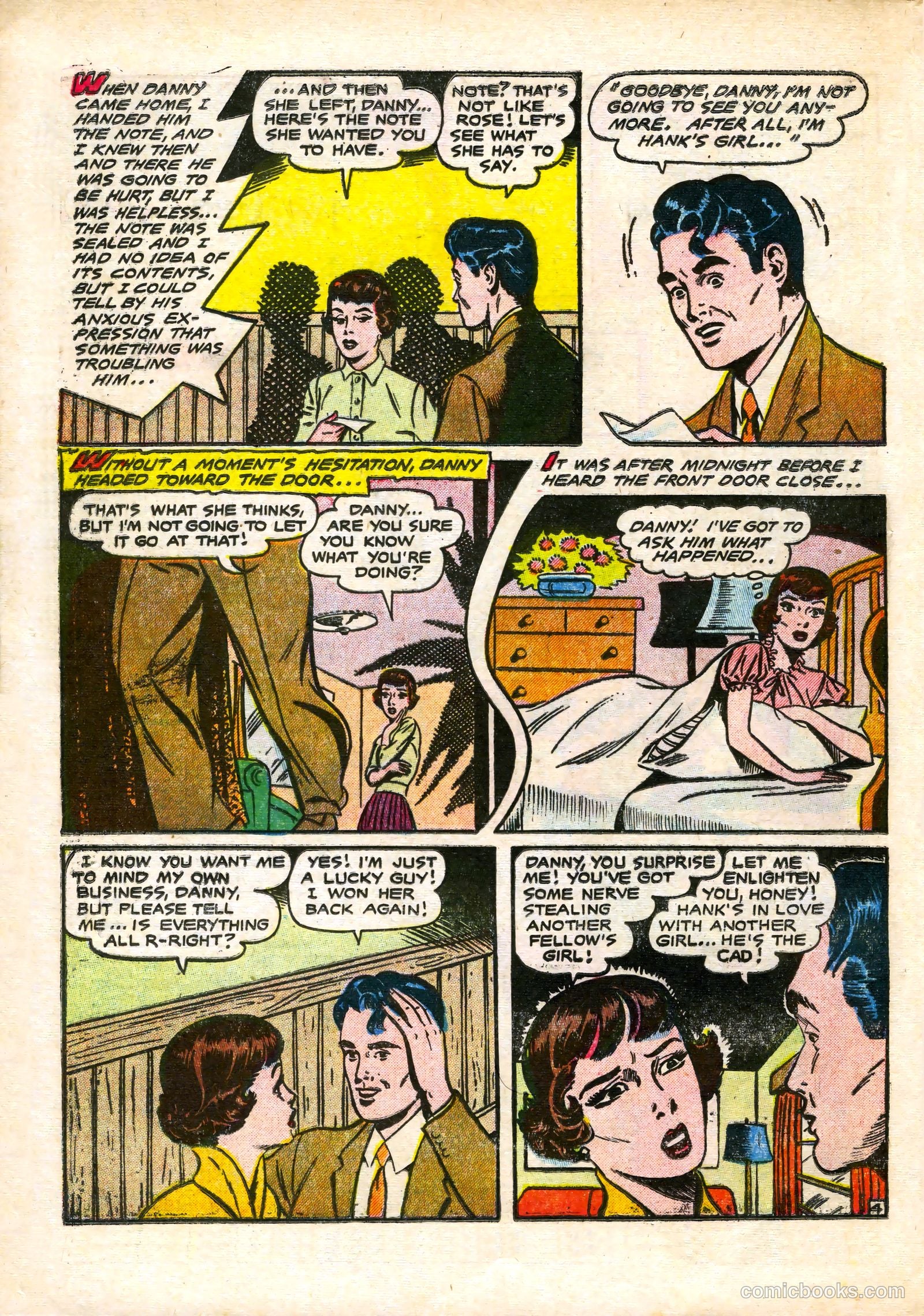 Bride's Diary #8 (1956) — page 16 of 36