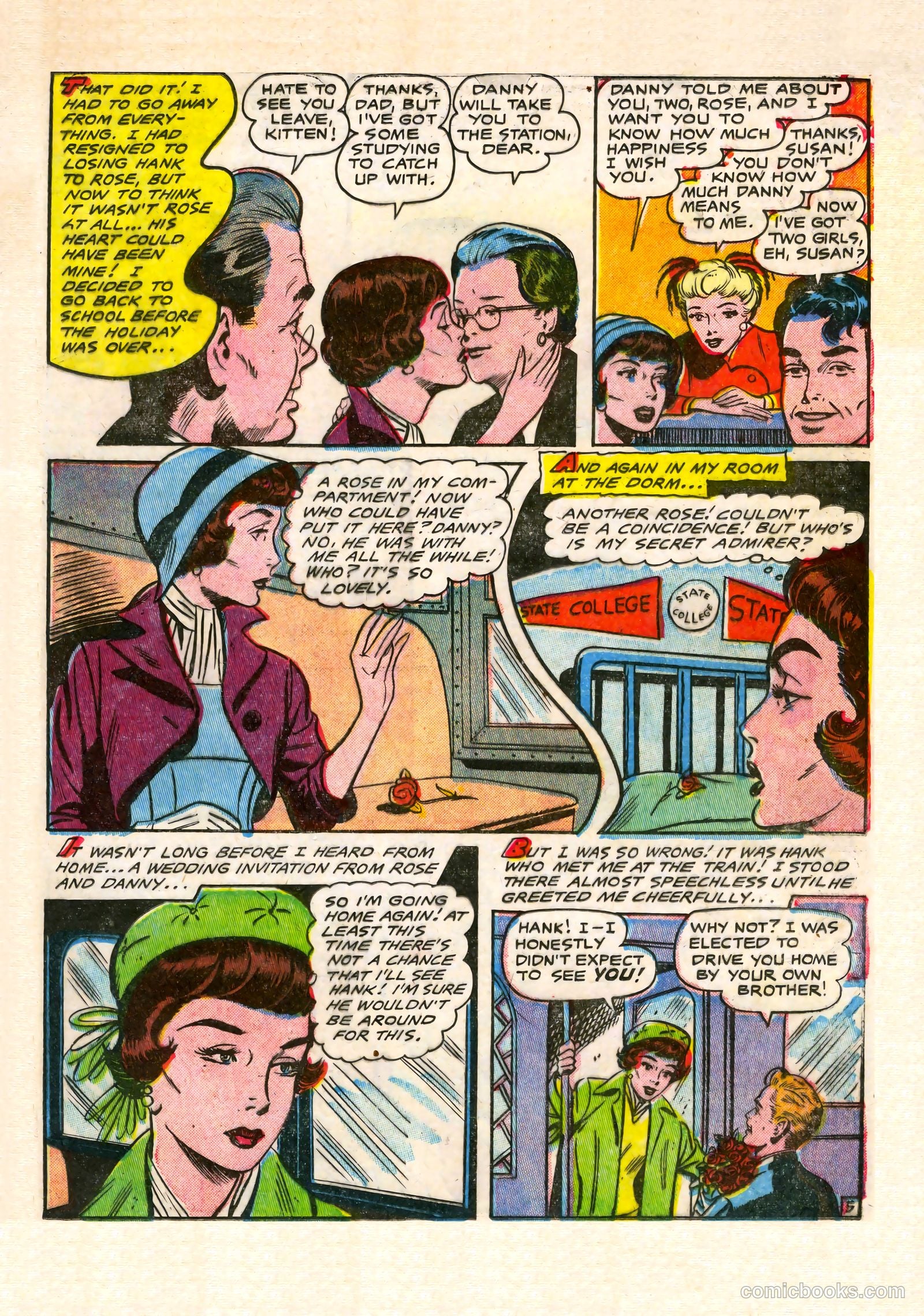 Bride's Diary #8 (1956) — page 17 of 36