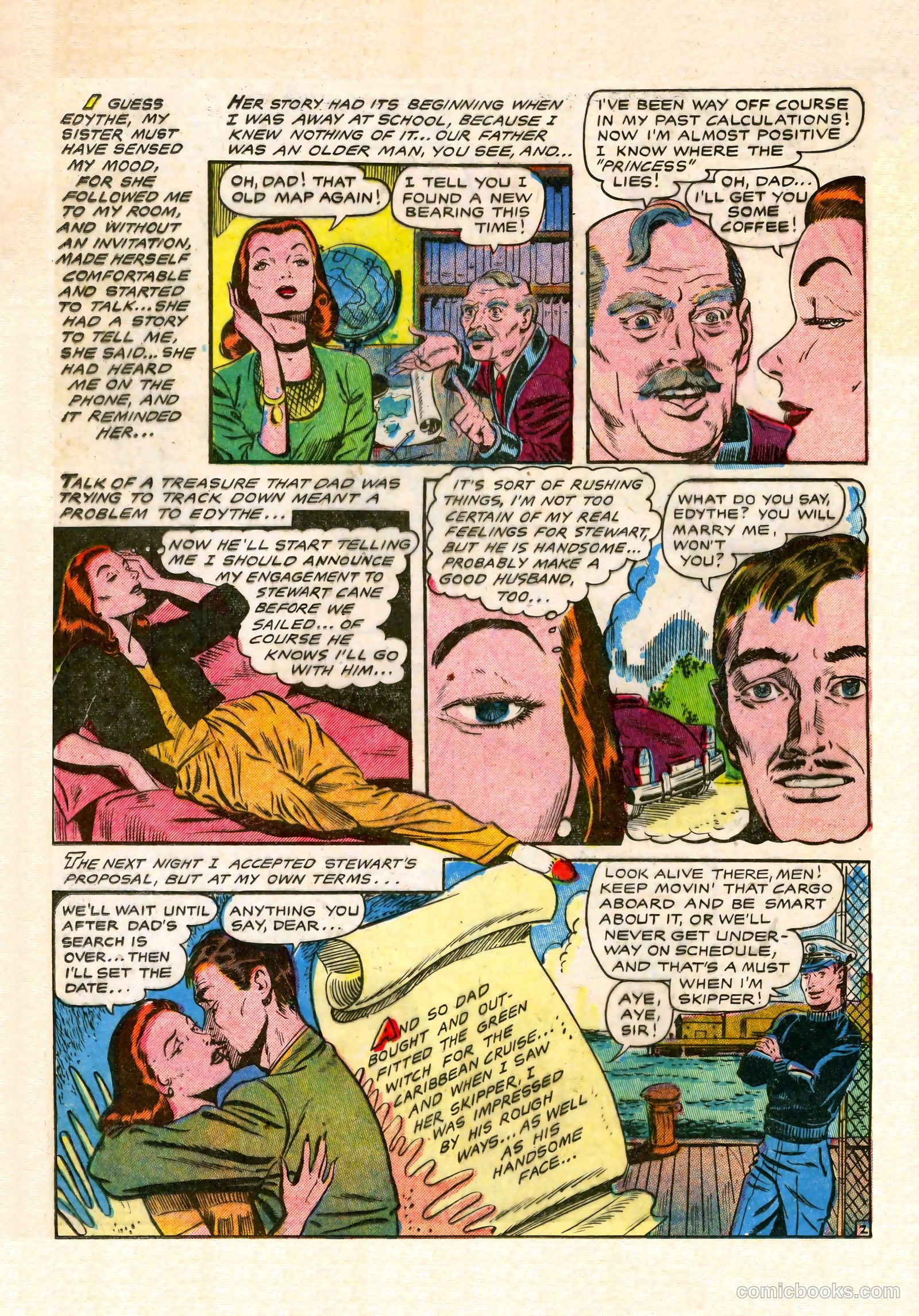 Bride's Diary #8 (1956) — page 20 of 36