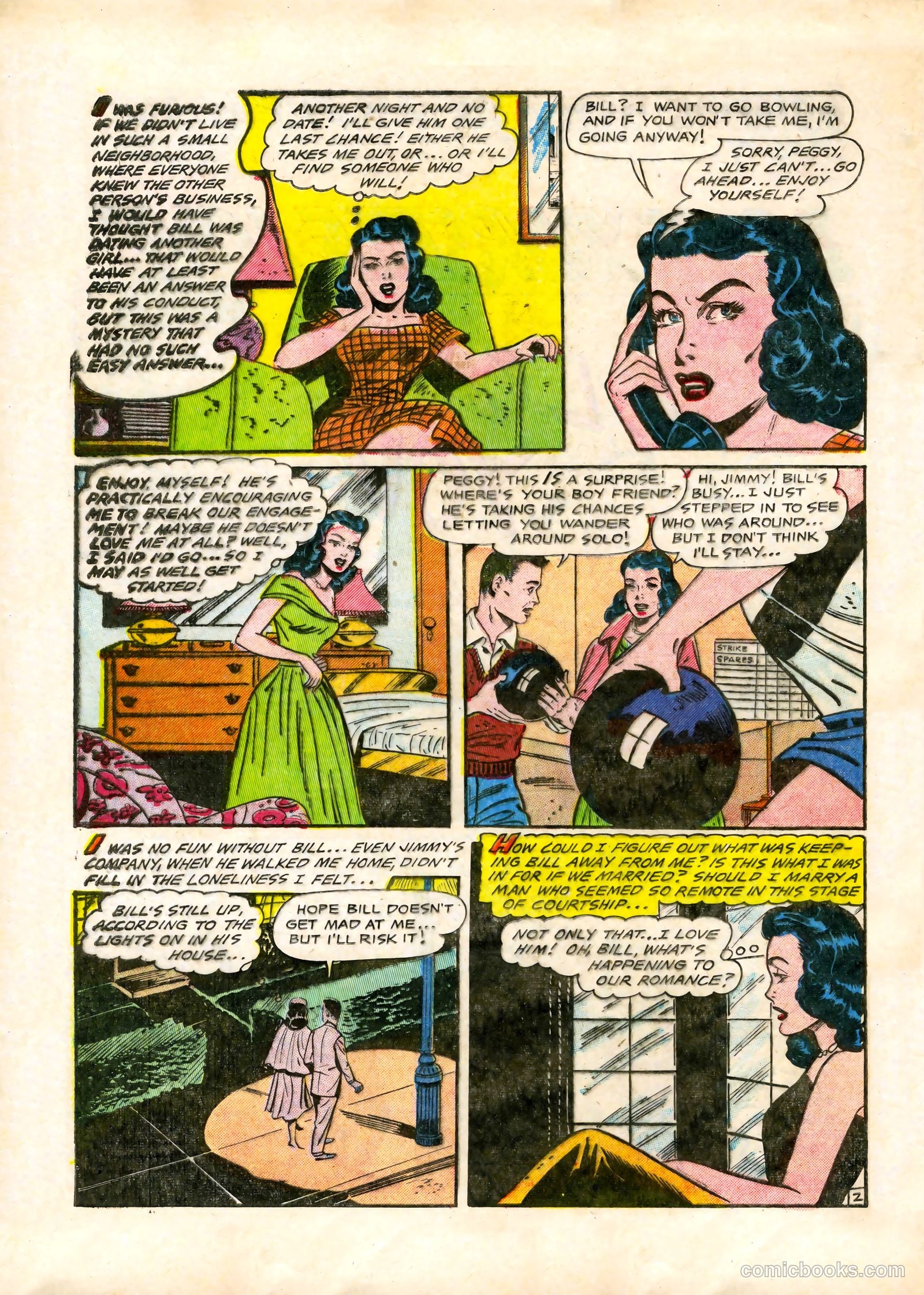 Bride's Diary #8 (1956) — page 30 of 36