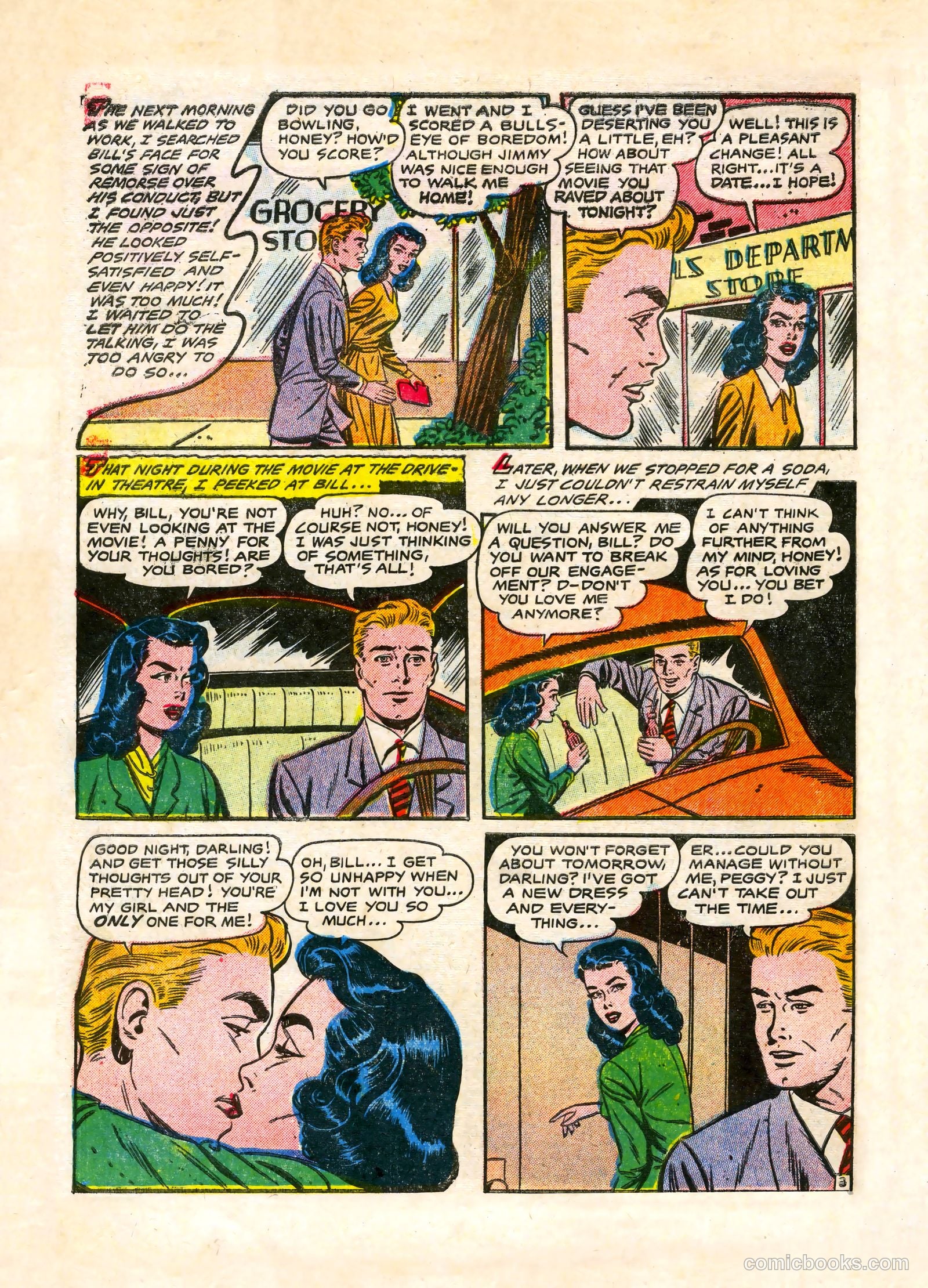 Bride's Diary #8 (1956) — page 32 of 36