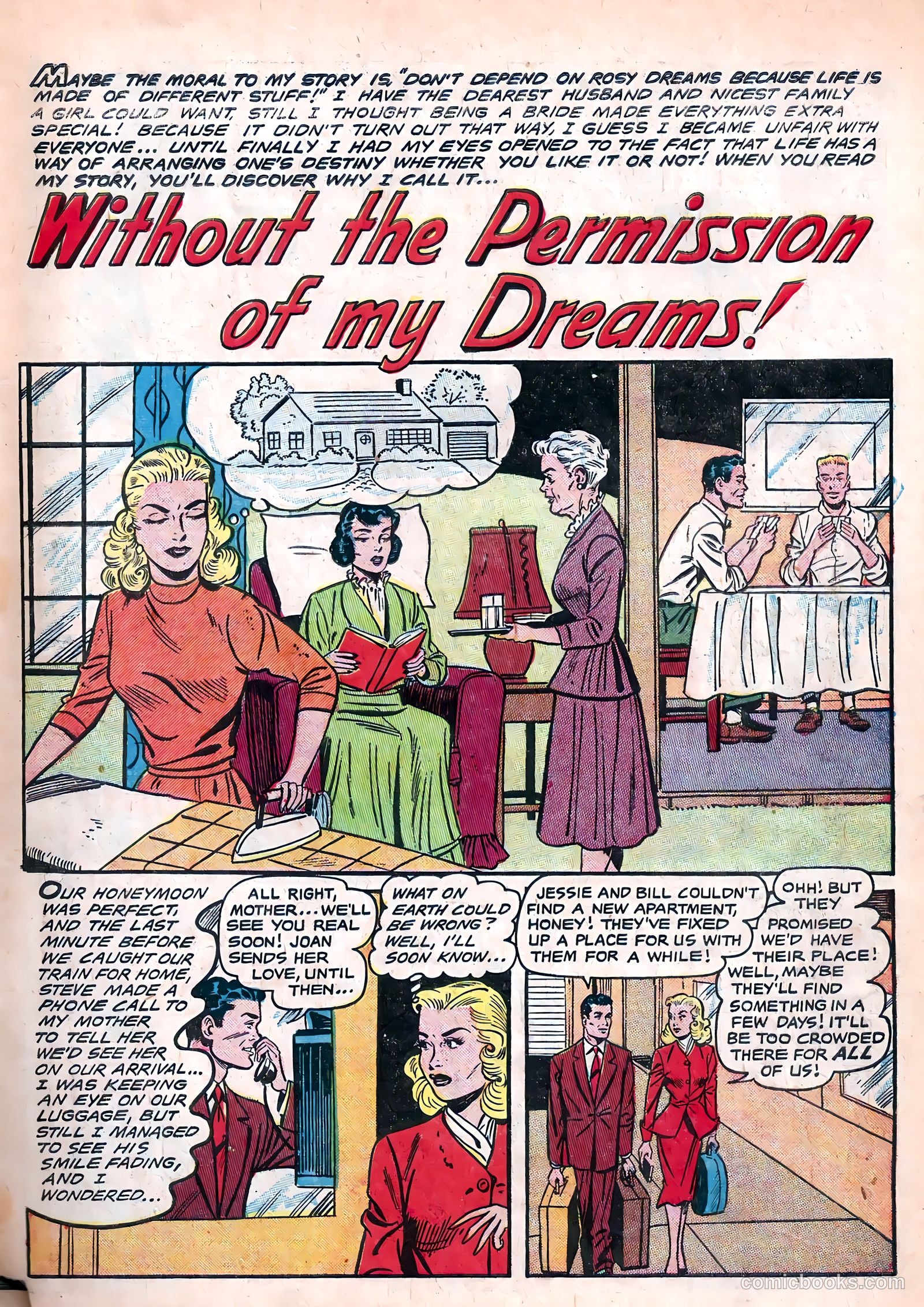 Bride's Diary #9 (1956) — page 3 of 37