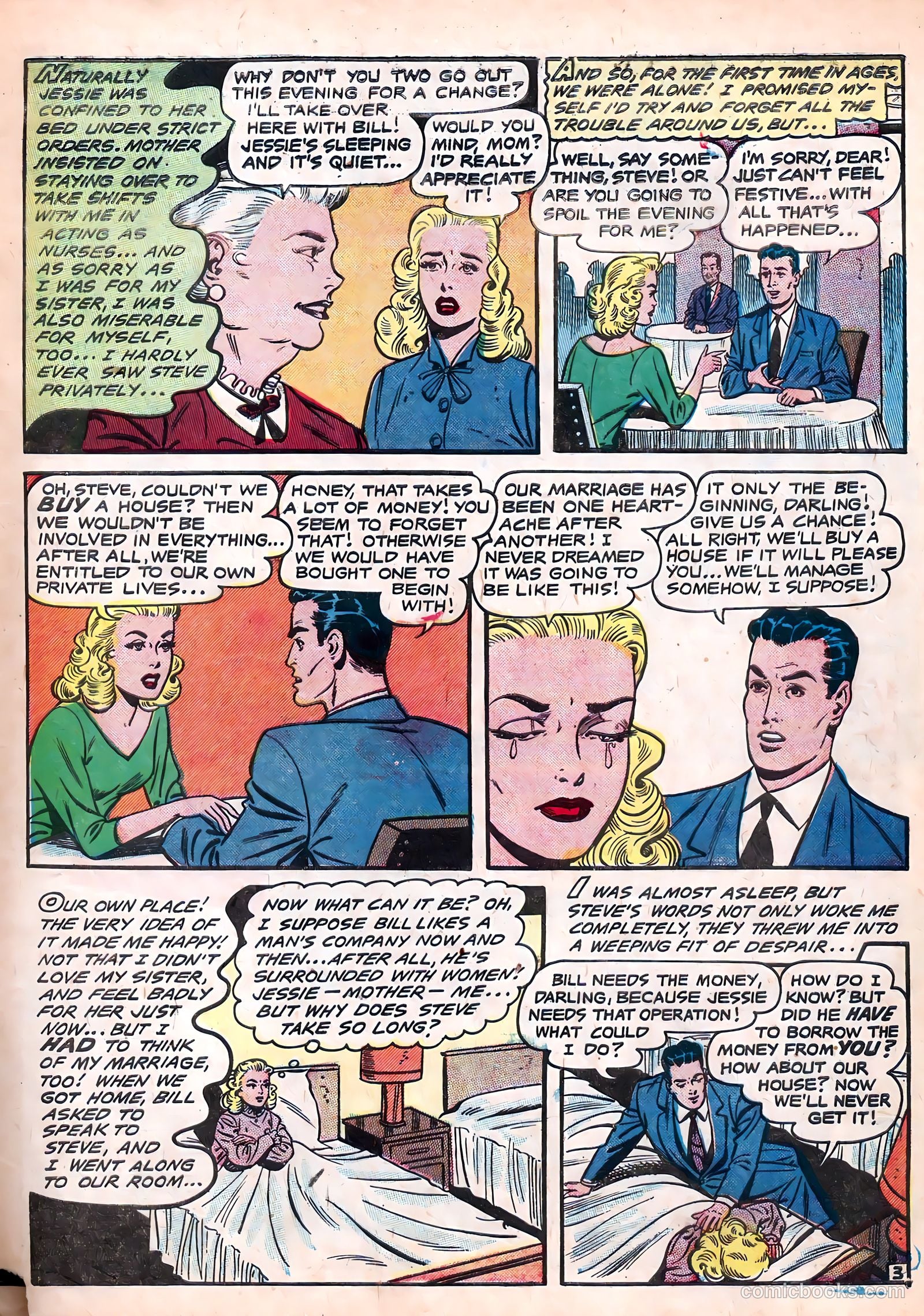 Bride's Diary #9 (1956) — page 5 of 37
