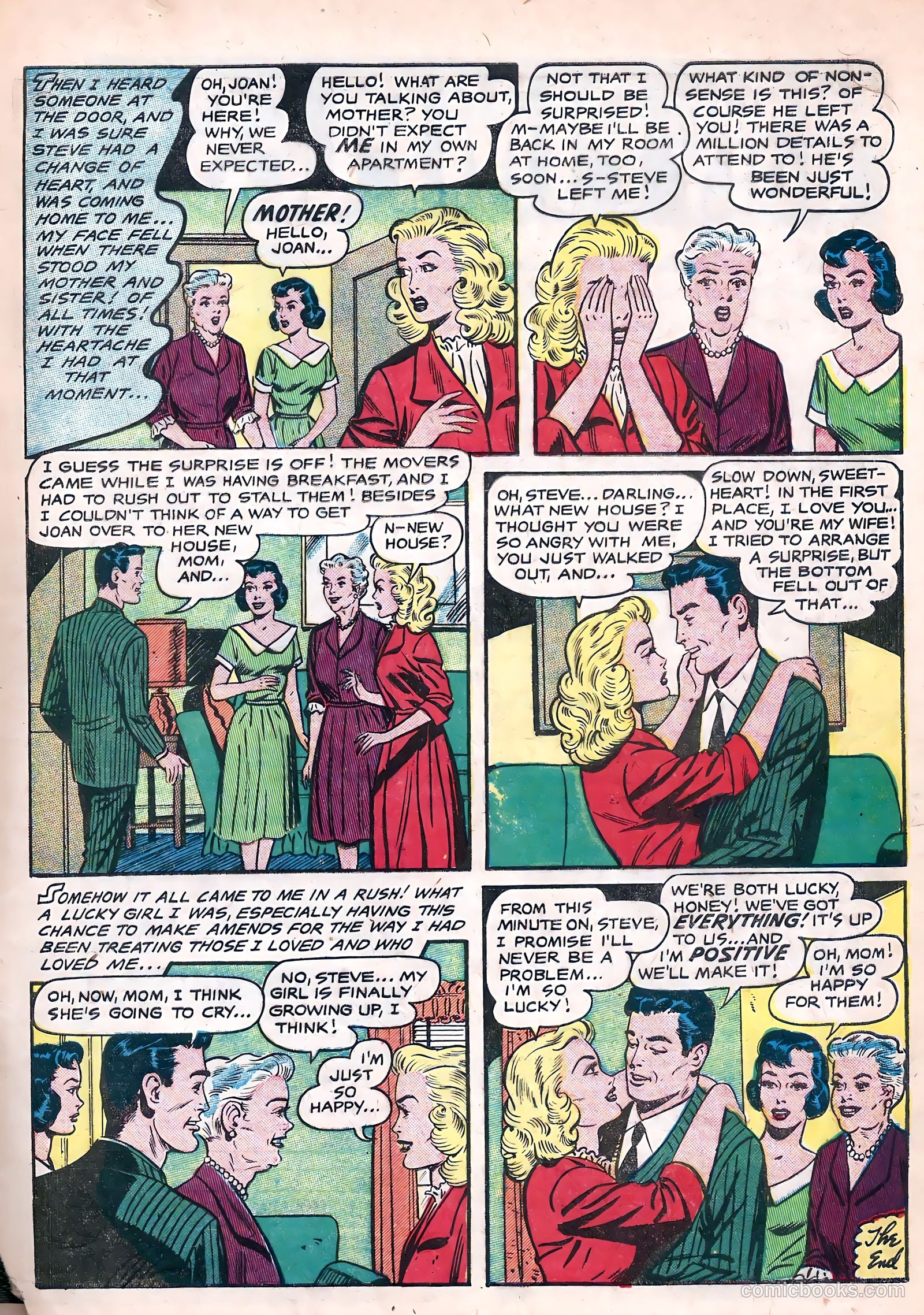 Bride's Diary #9 (1956) — page 9 of 37