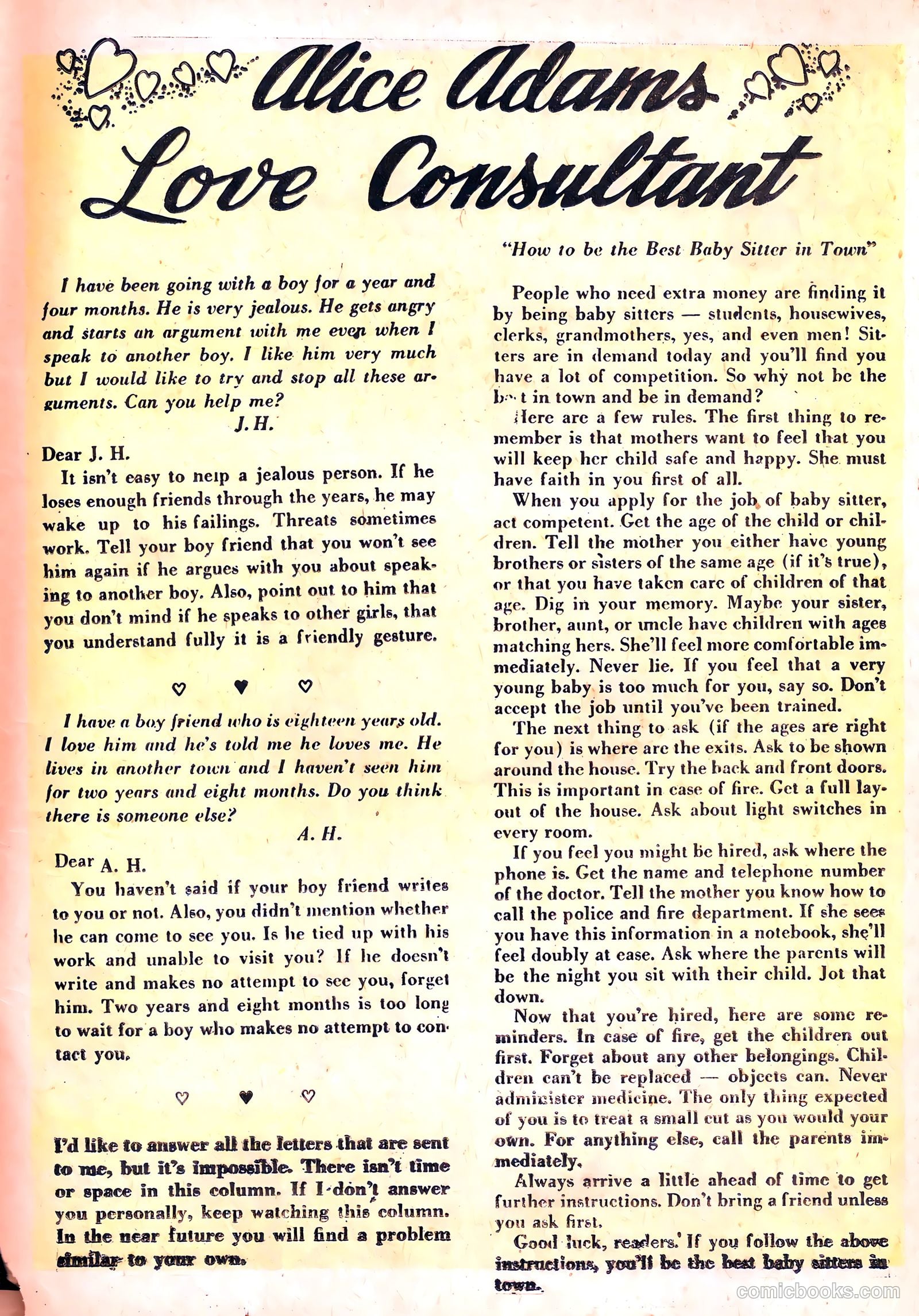 Bride's Diary #9 (1956) — page 11 of 37