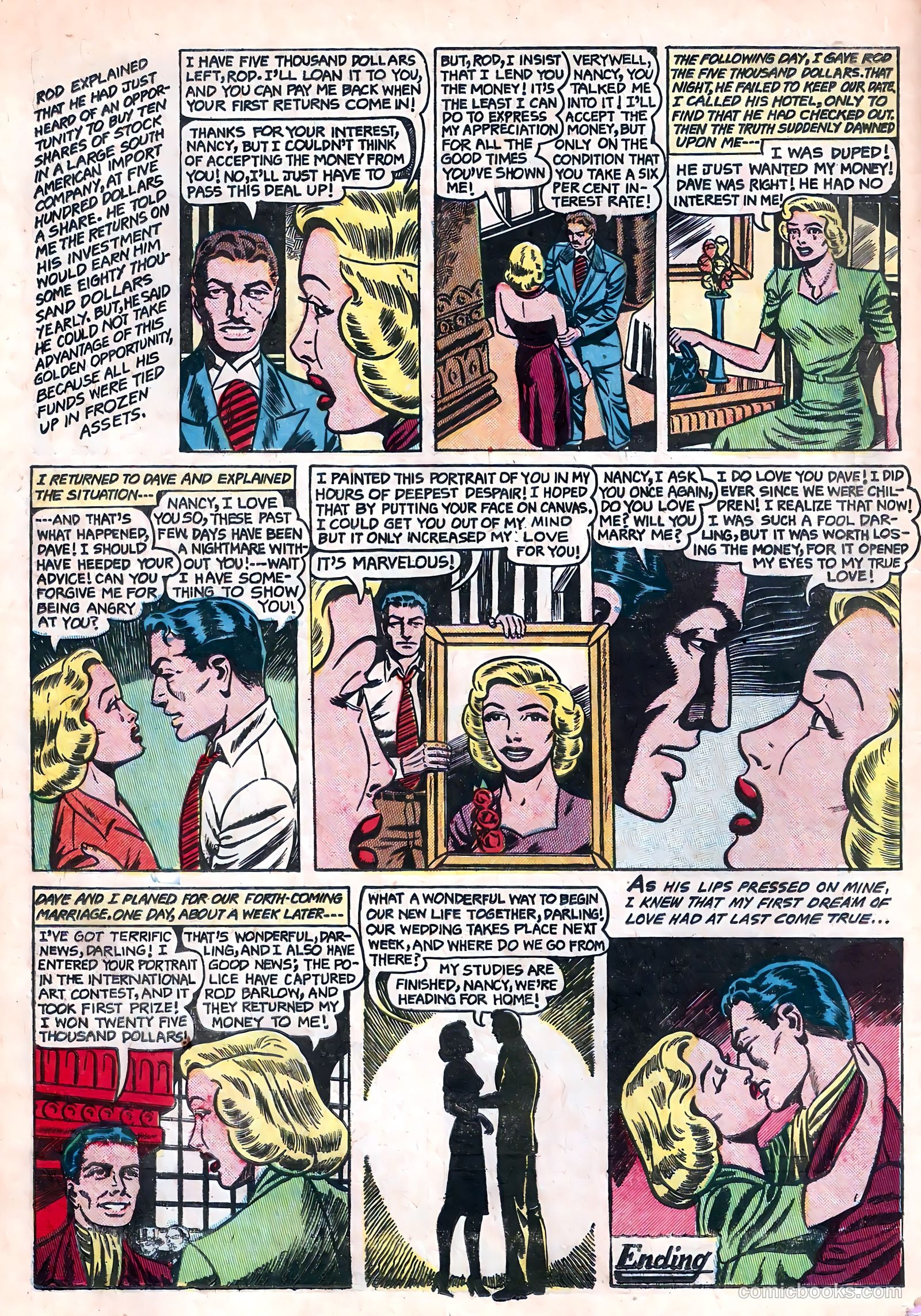 Bride's Diary #9 (1956) — page 18 of 37