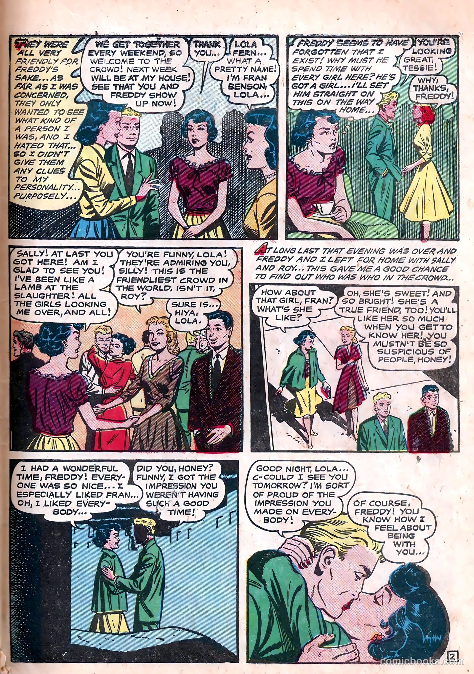 Bride's Diary #9 (1956) — page 29 of 37