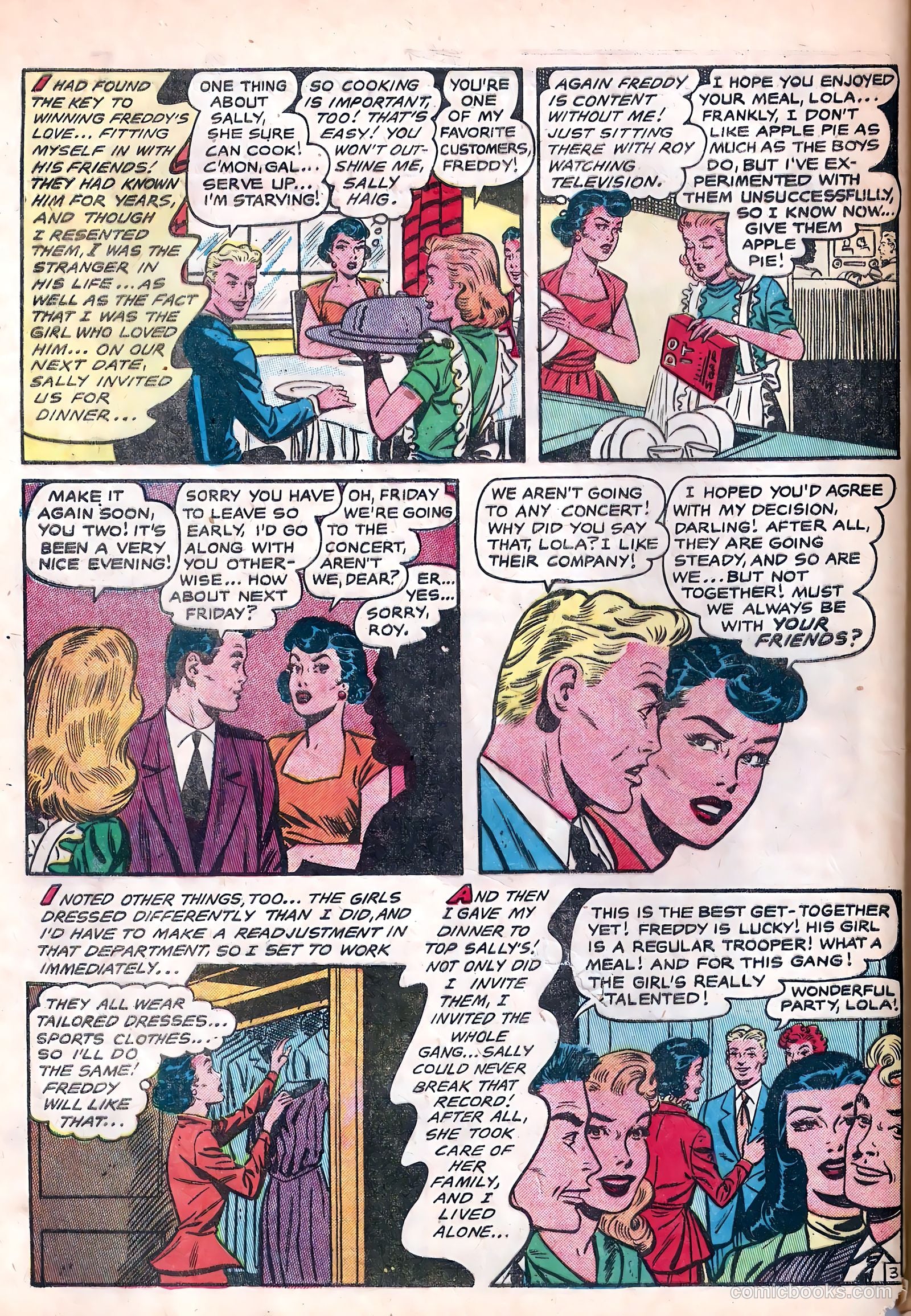 Bride's Diary #9 (1956) — page 30 of 37