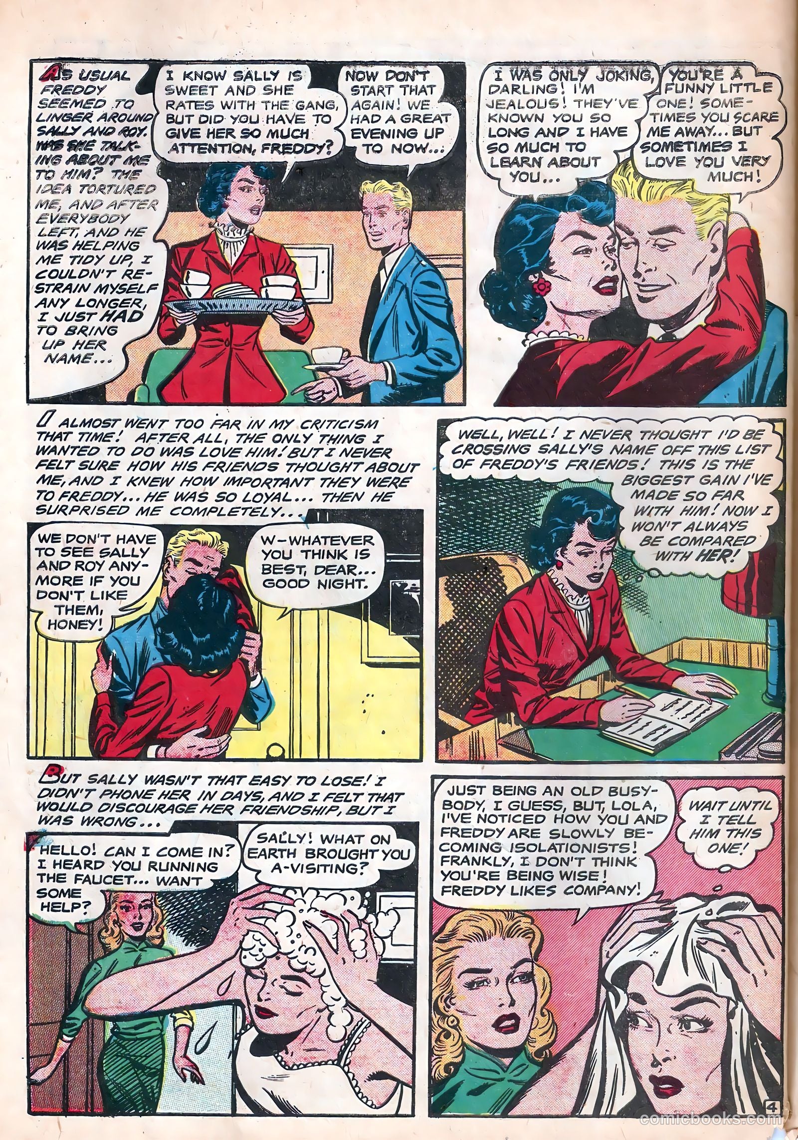 Bride's Diary #9 (1956) — page 32 of 37