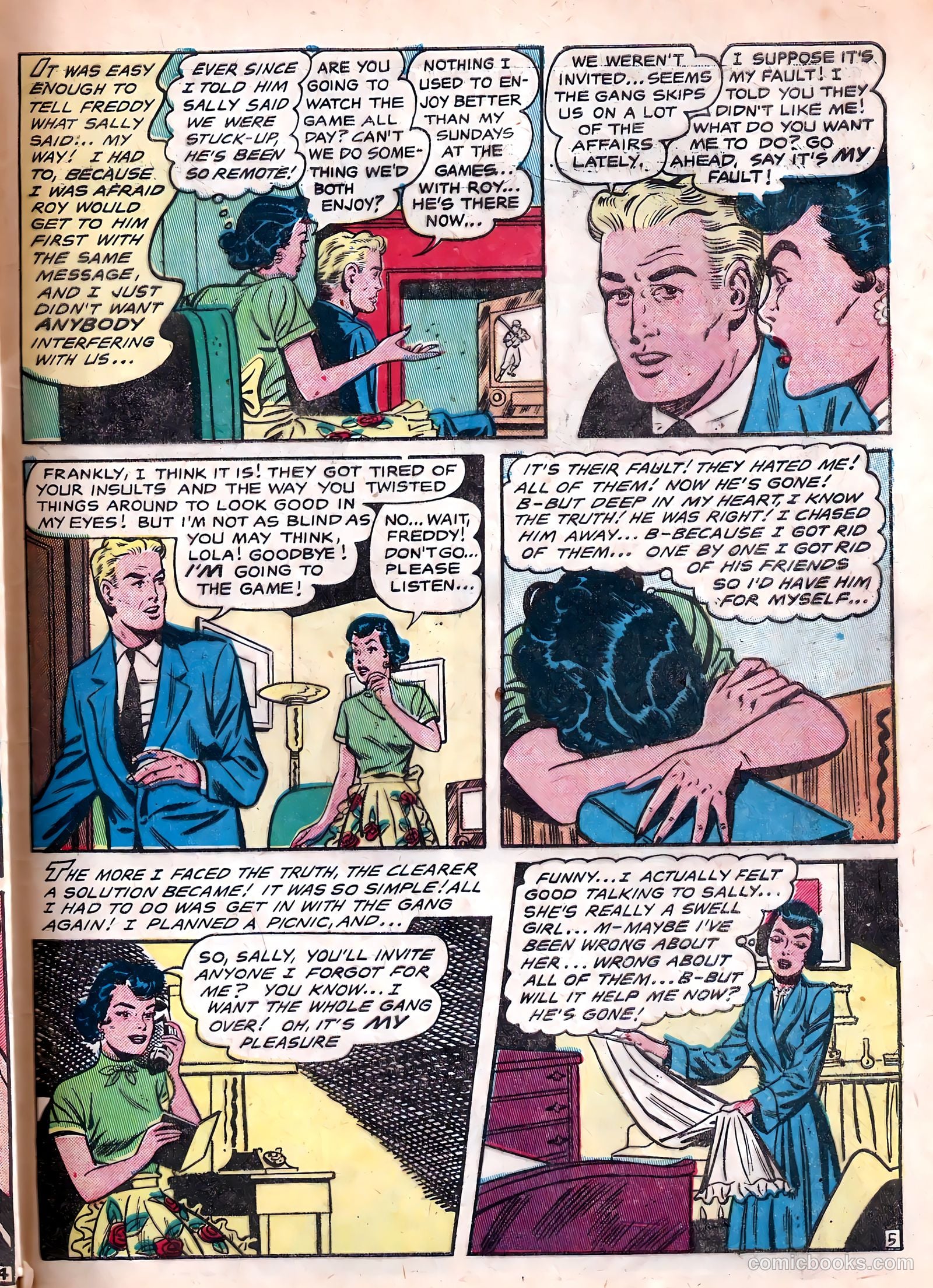 Bride's Diary #9 (1956) — page 33 of 37