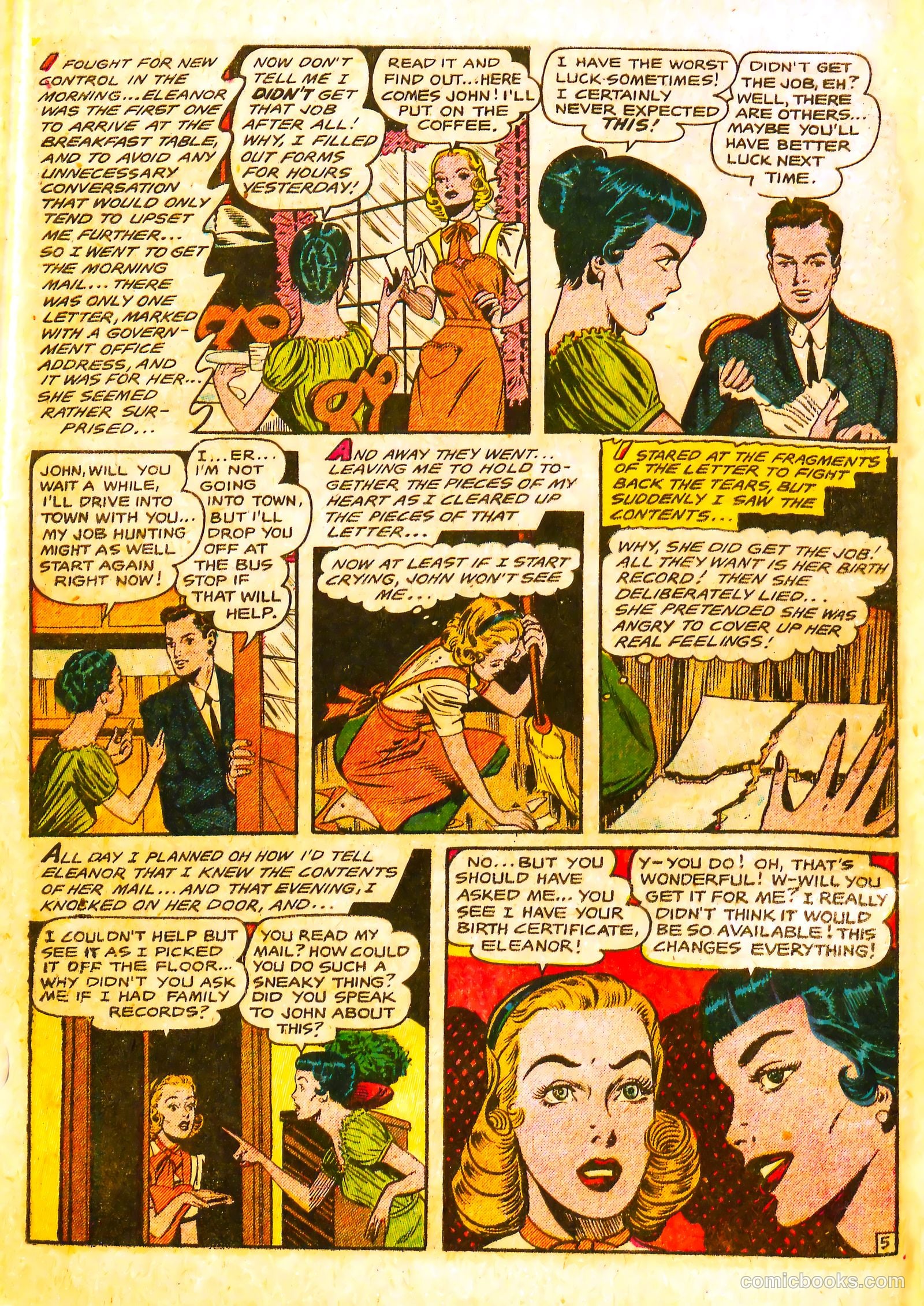 Bride's Secrets #10 (1955) — page 8 of 36