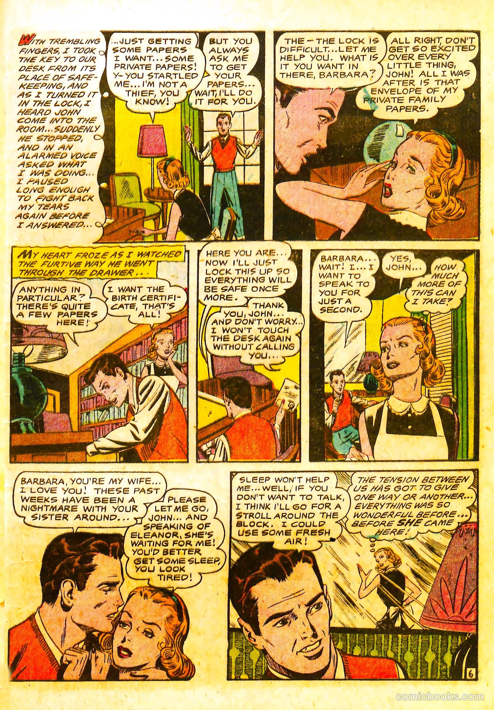 Bride's Secrets #10 (1955) — page 9 of 36