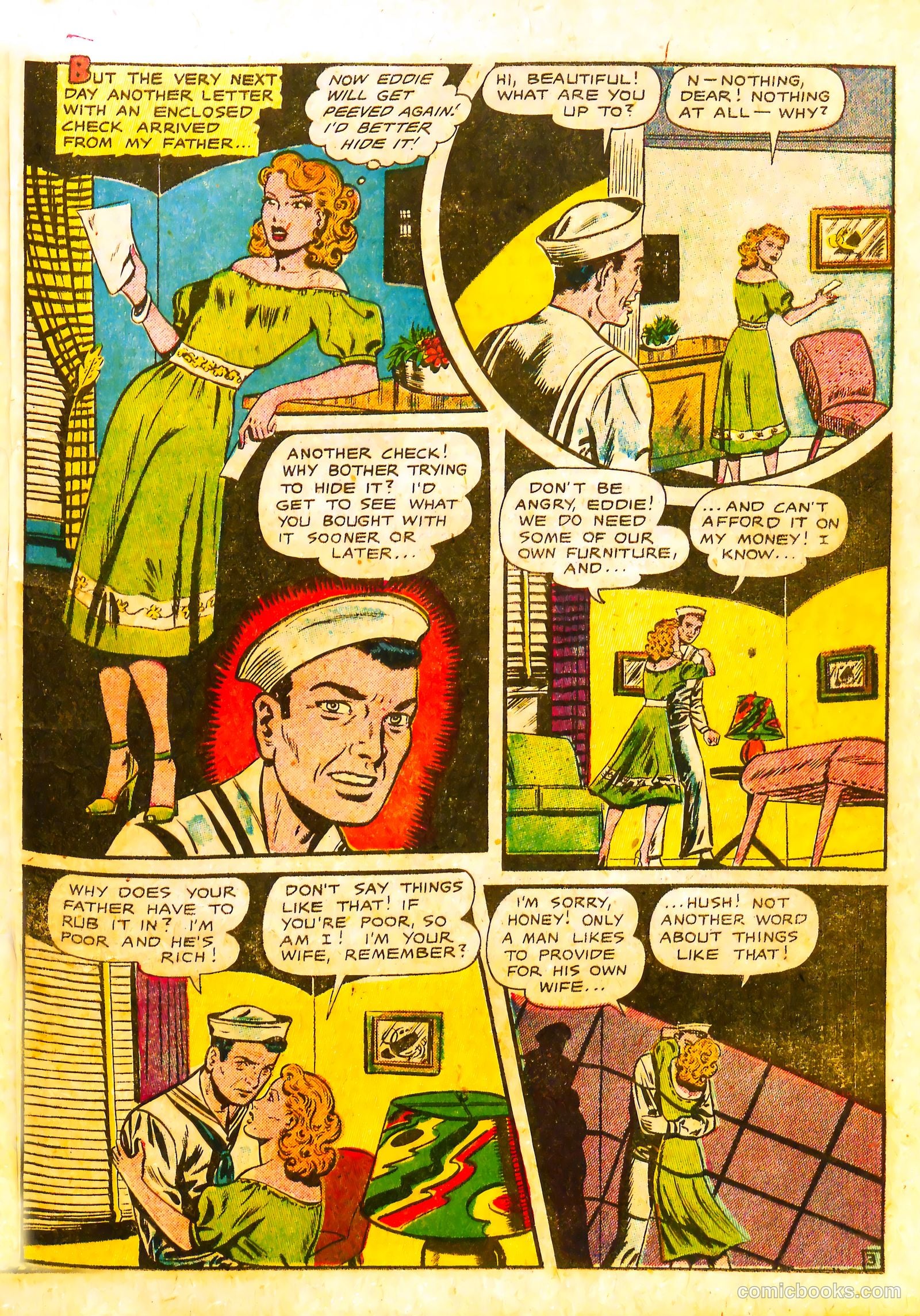 Bride's Secrets #10 (1955) — page 21 of 36