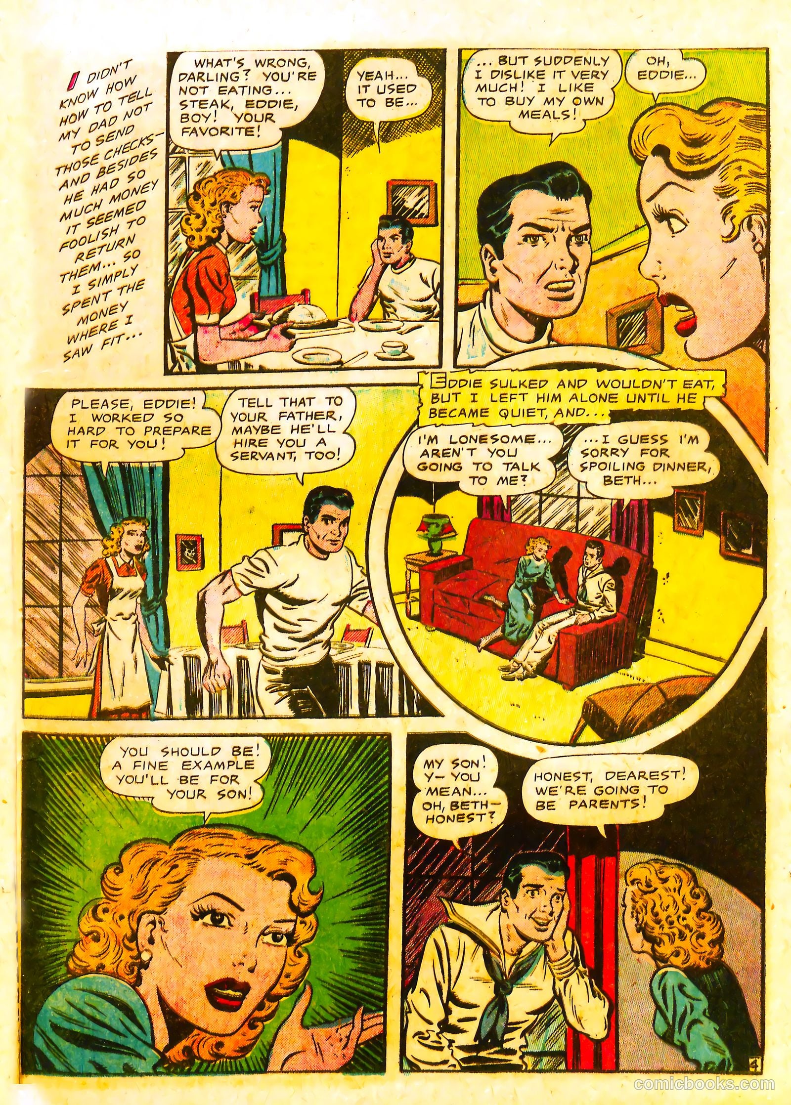 Bride's Secrets #10 (1955) — page 23 of 36