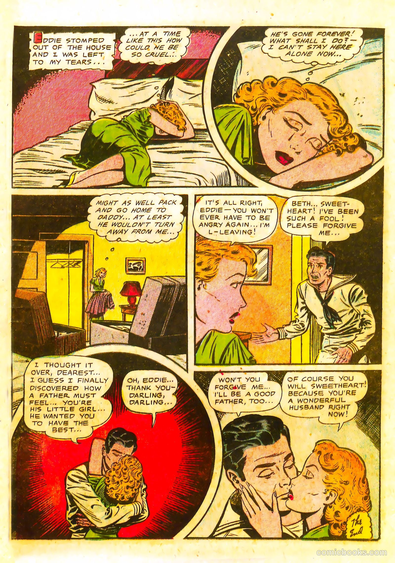 Bride's Secrets #10 (1955) — page 25 of 36