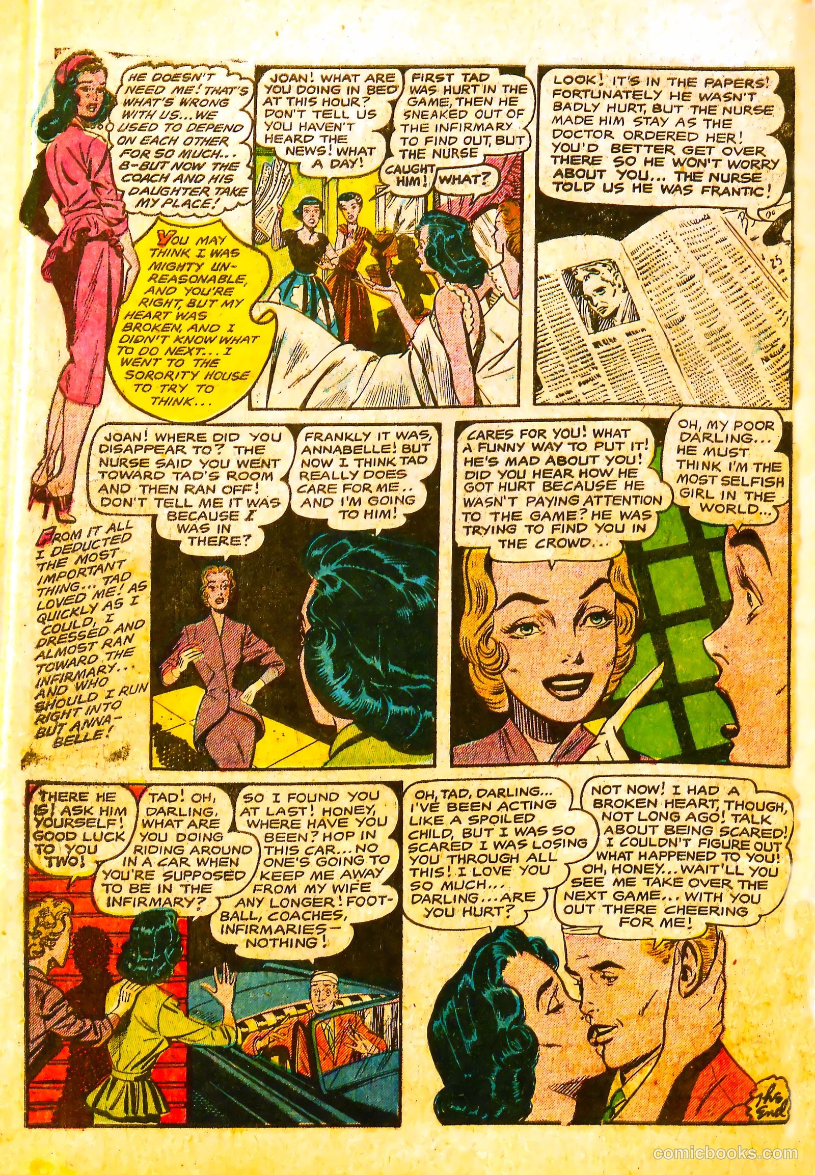 Bride's Secrets #10 (1955) — page 34 of 36