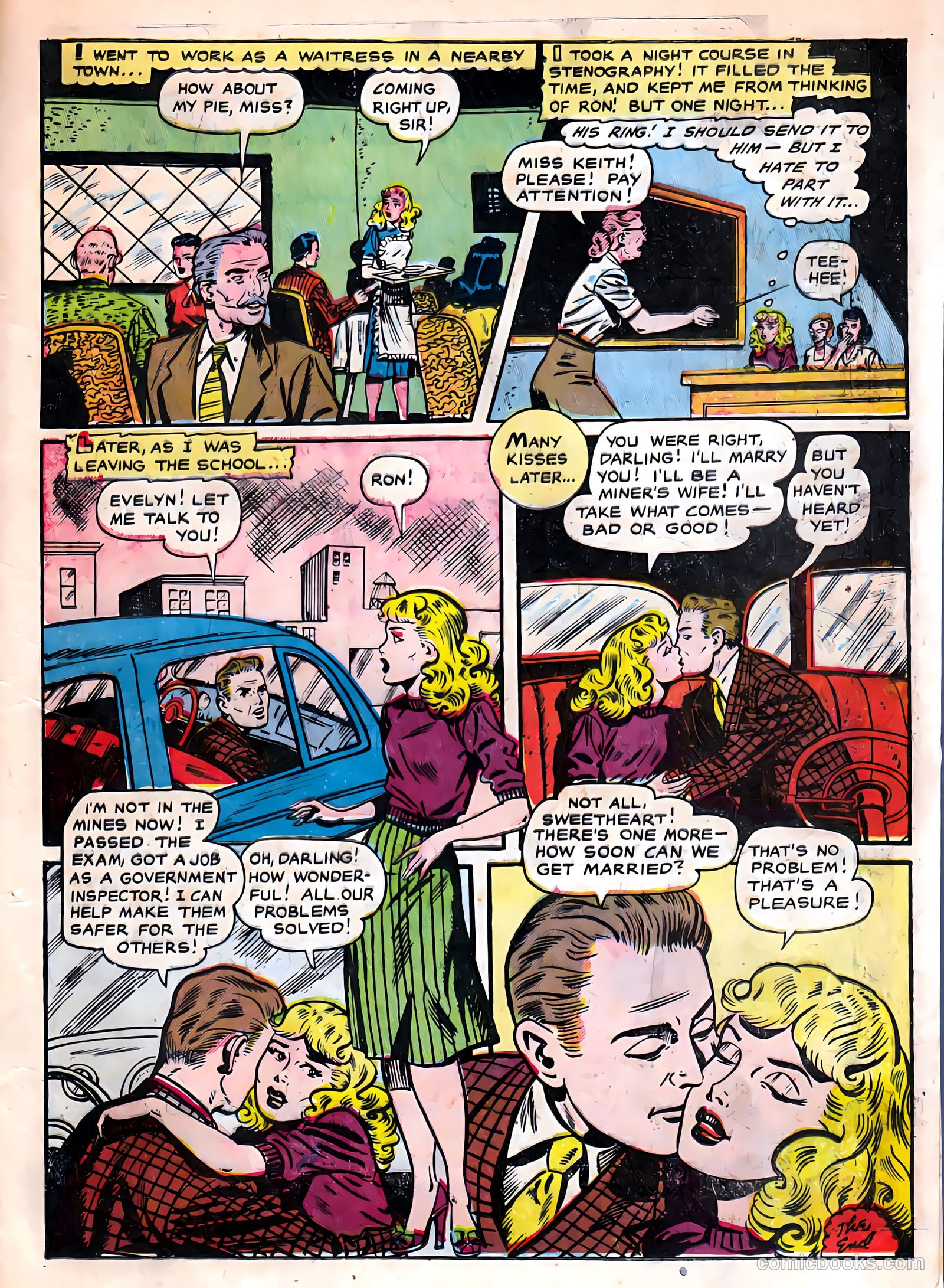 Bride's Secrets #11 (1955) — page 17 of 36