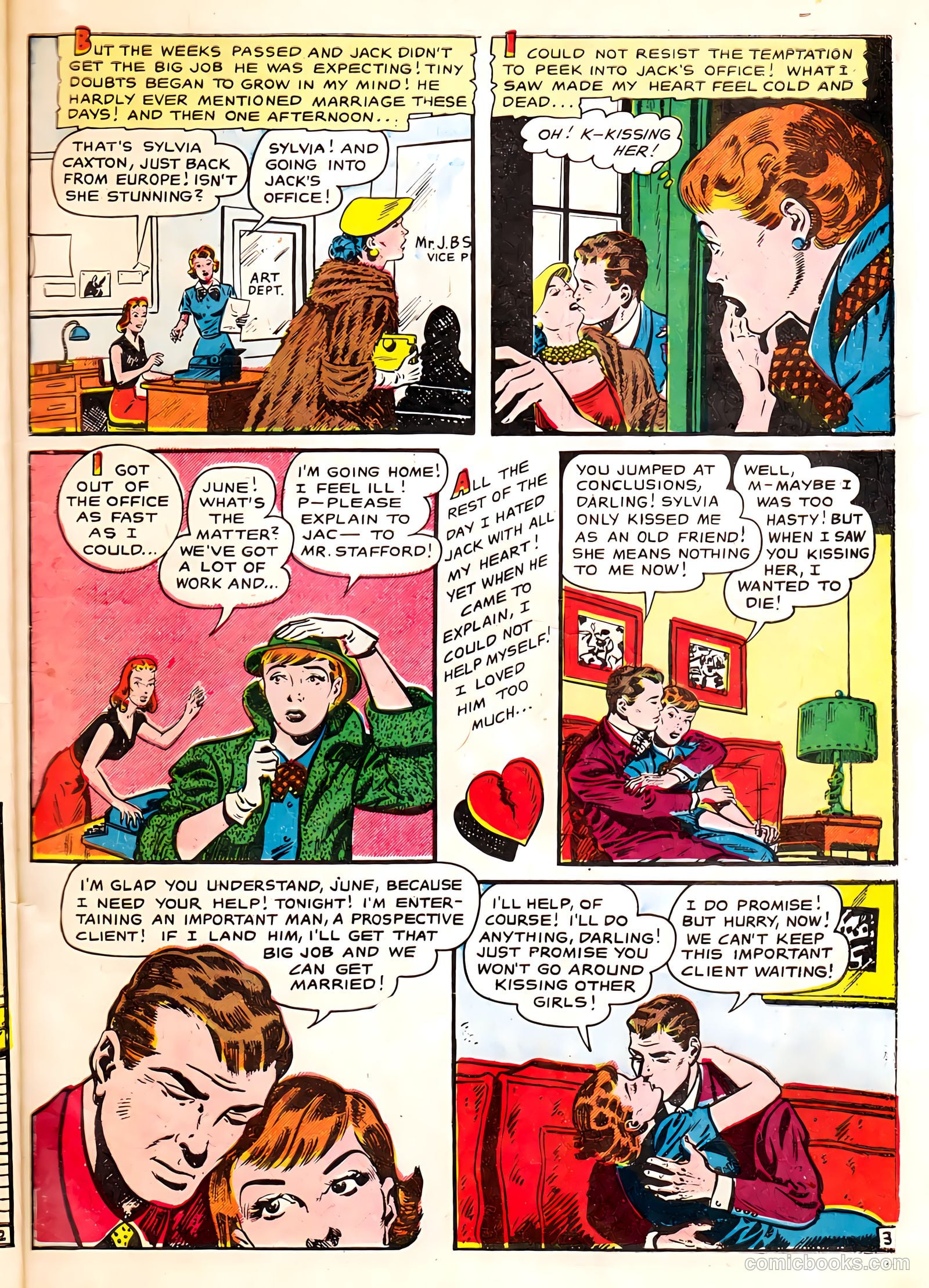 Bride's Secrets #11 (1955) — page 29 of 36