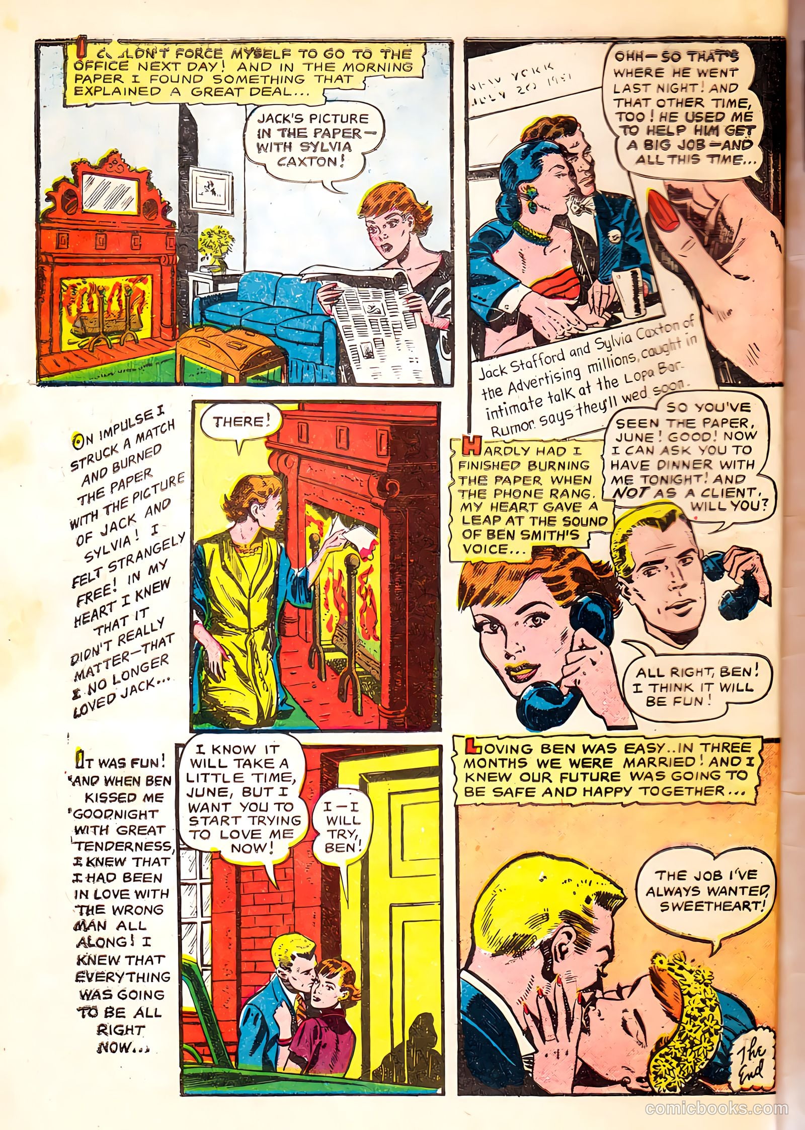 Bride's Secrets #11 (1955) — page 34 of 36