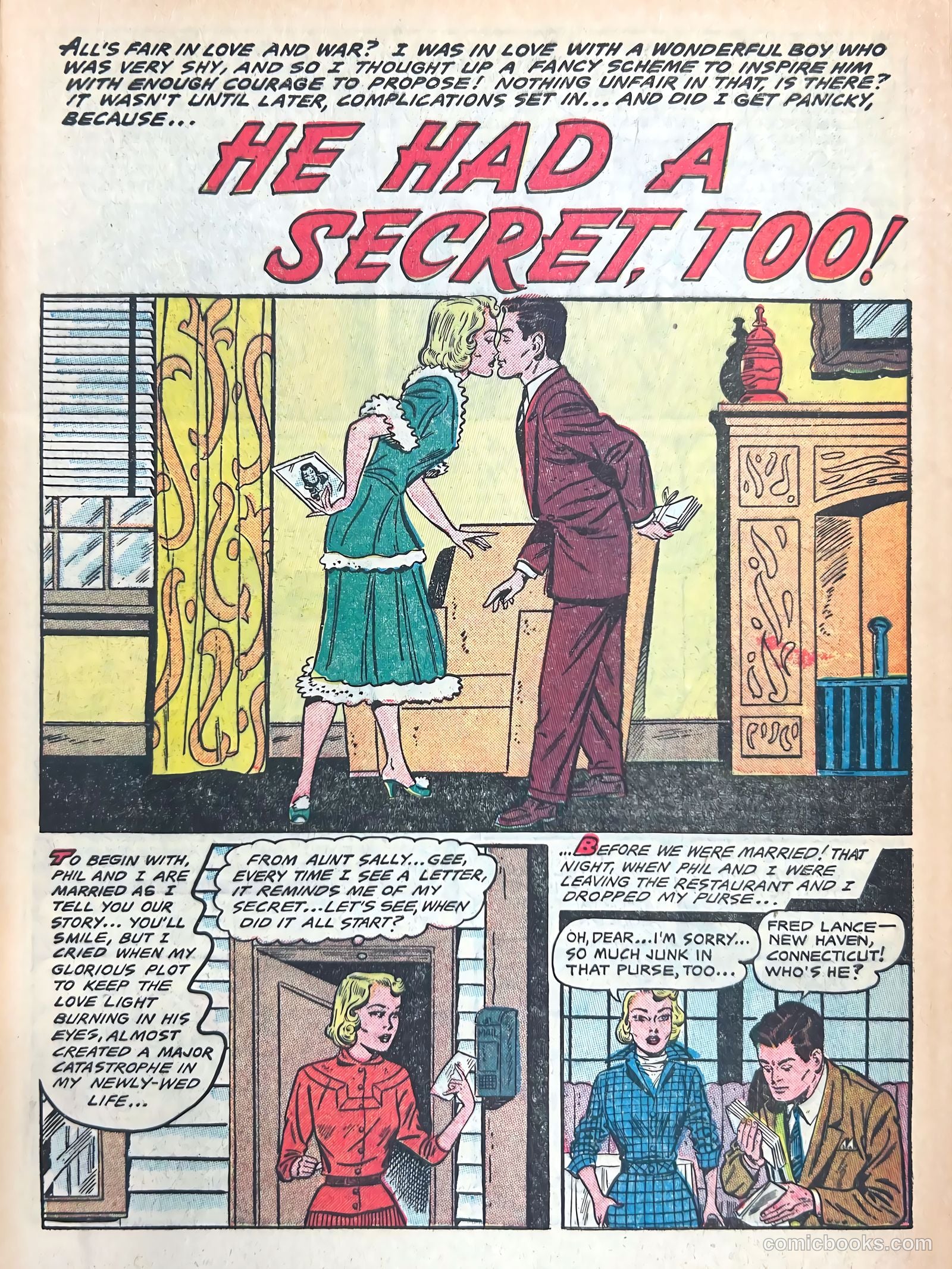 Bride's Secrets #13 (1956) — page 3 of 36