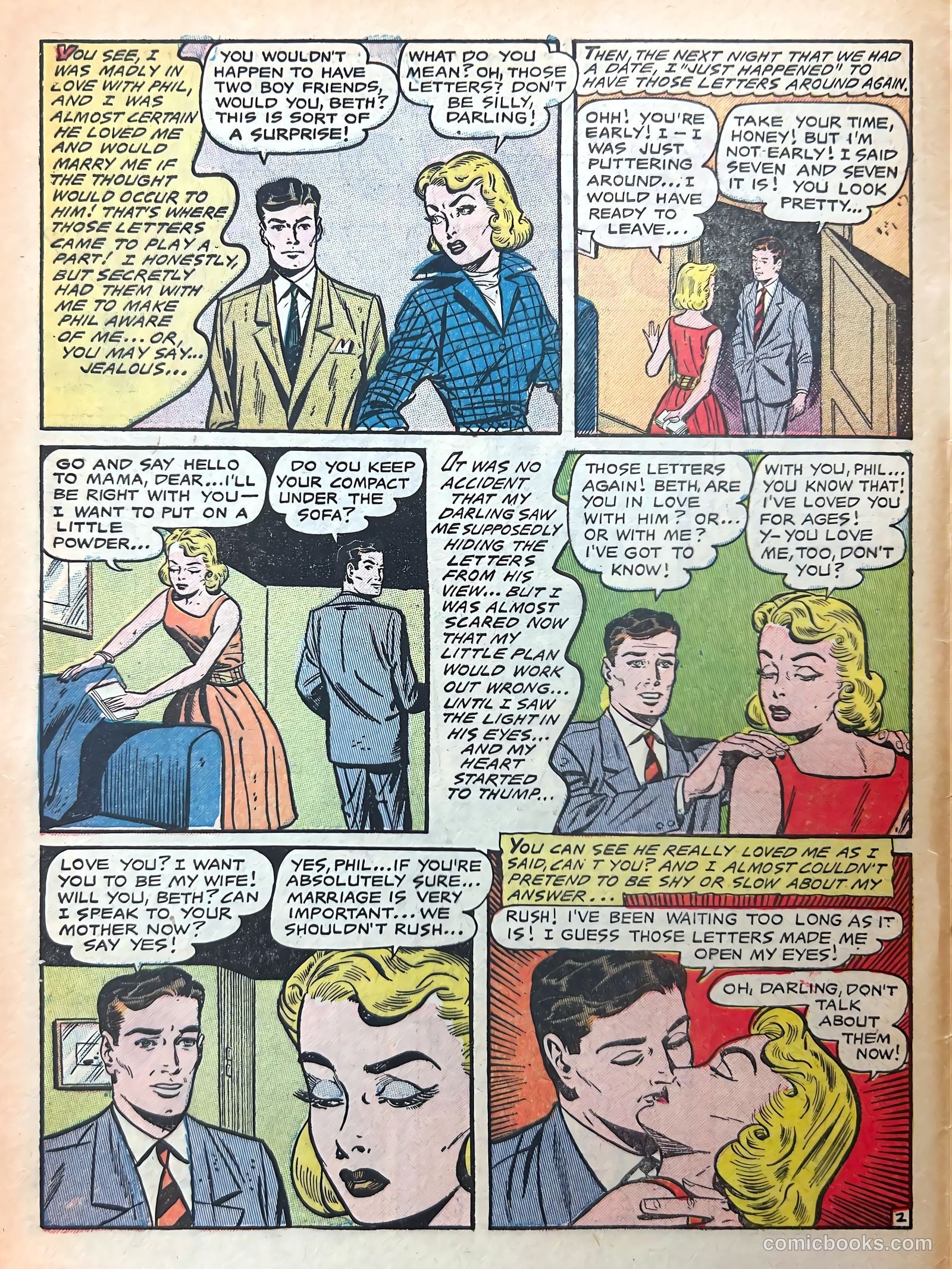 Bride's Secrets #13 (1956) — page 4 of 36