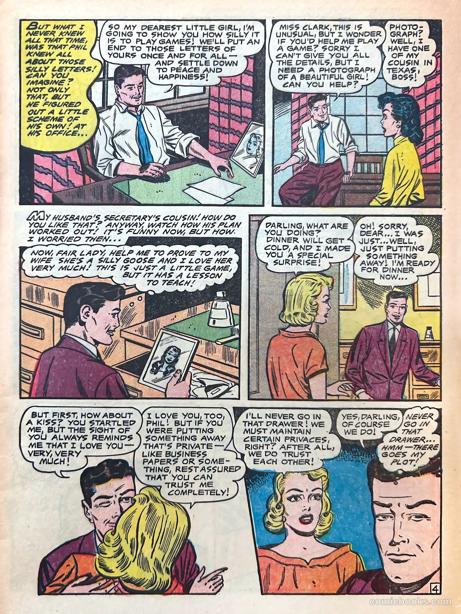Bride's Secrets #13 (1956) — page 7 of 36
