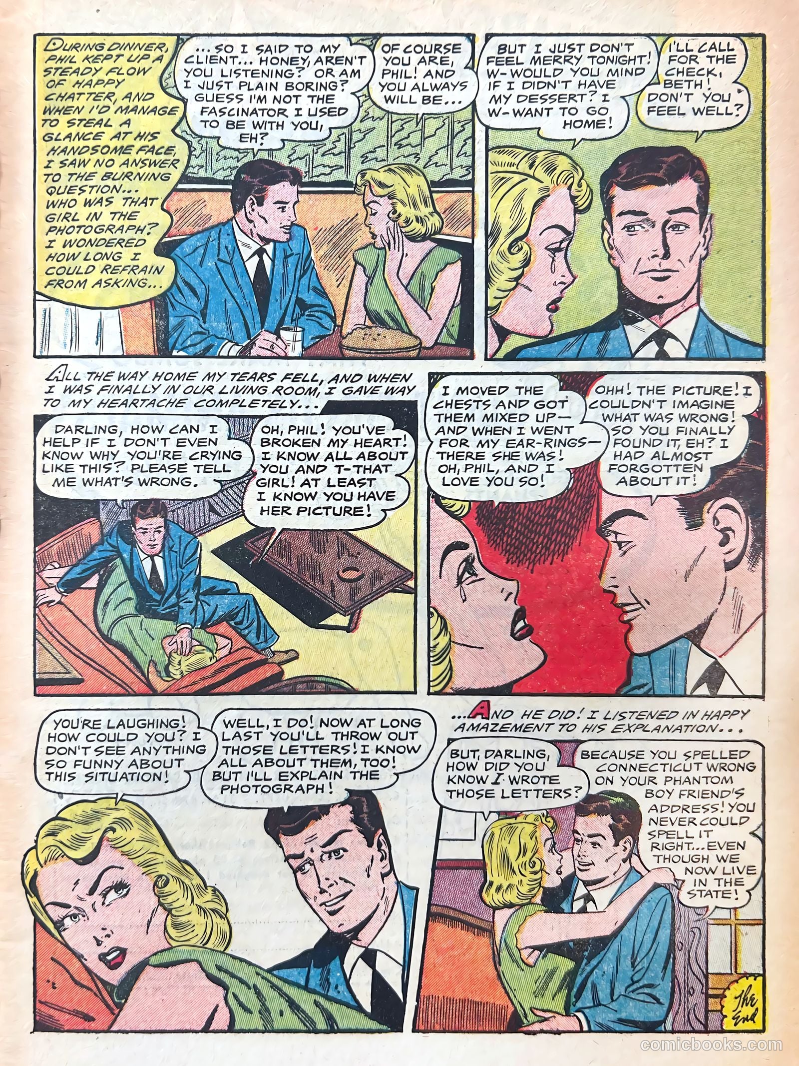 Bride's Secrets #13 (1956) — page 9 of 36