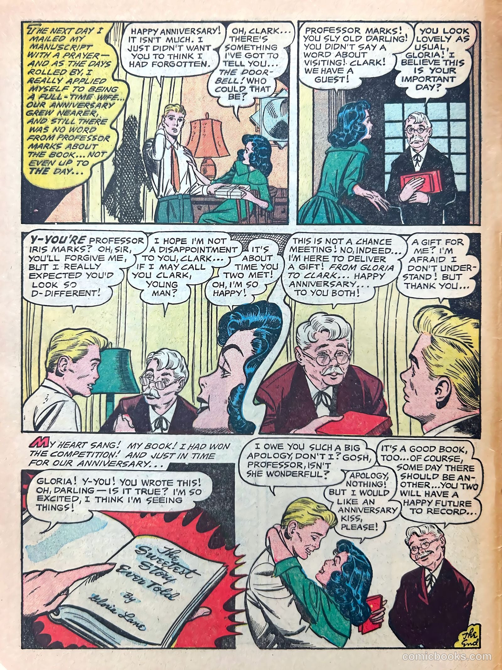Bride's Secrets #13 (1956) — page 34 of 36