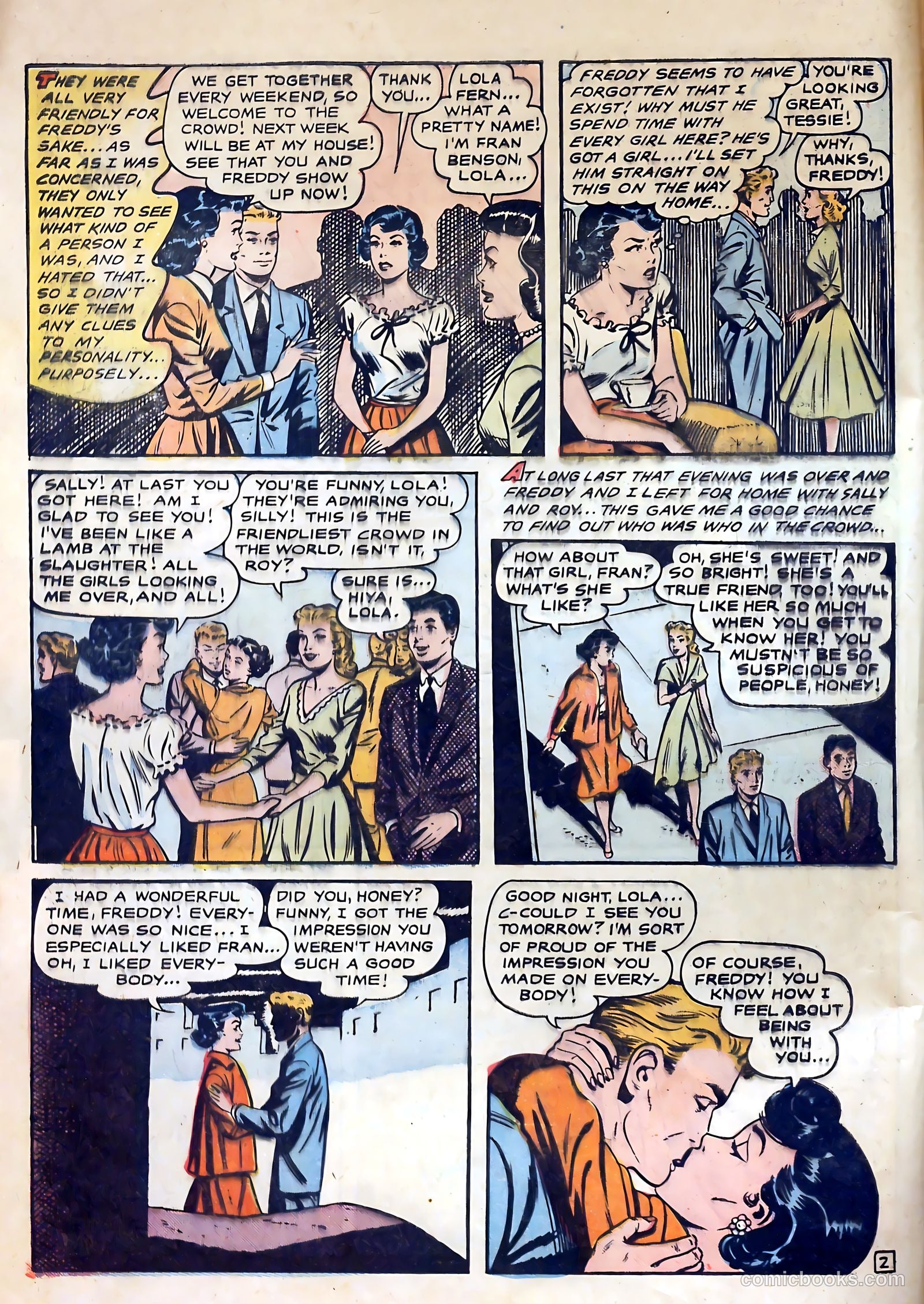 Bride's Secrets #14 (1957) — page 4 of 37