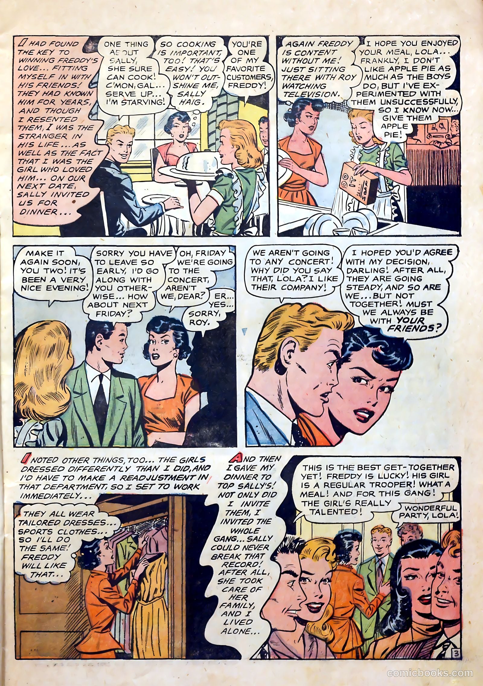 Bride's Secrets #14 (1957) — page 5 of 37