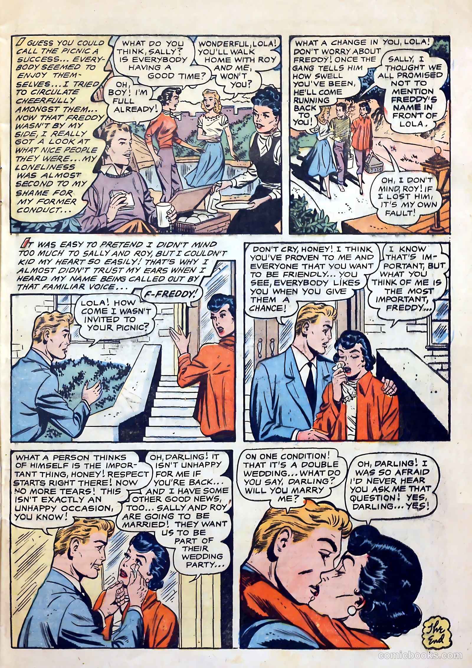 Bride's Secrets #14 (1957) — page 9 of 37