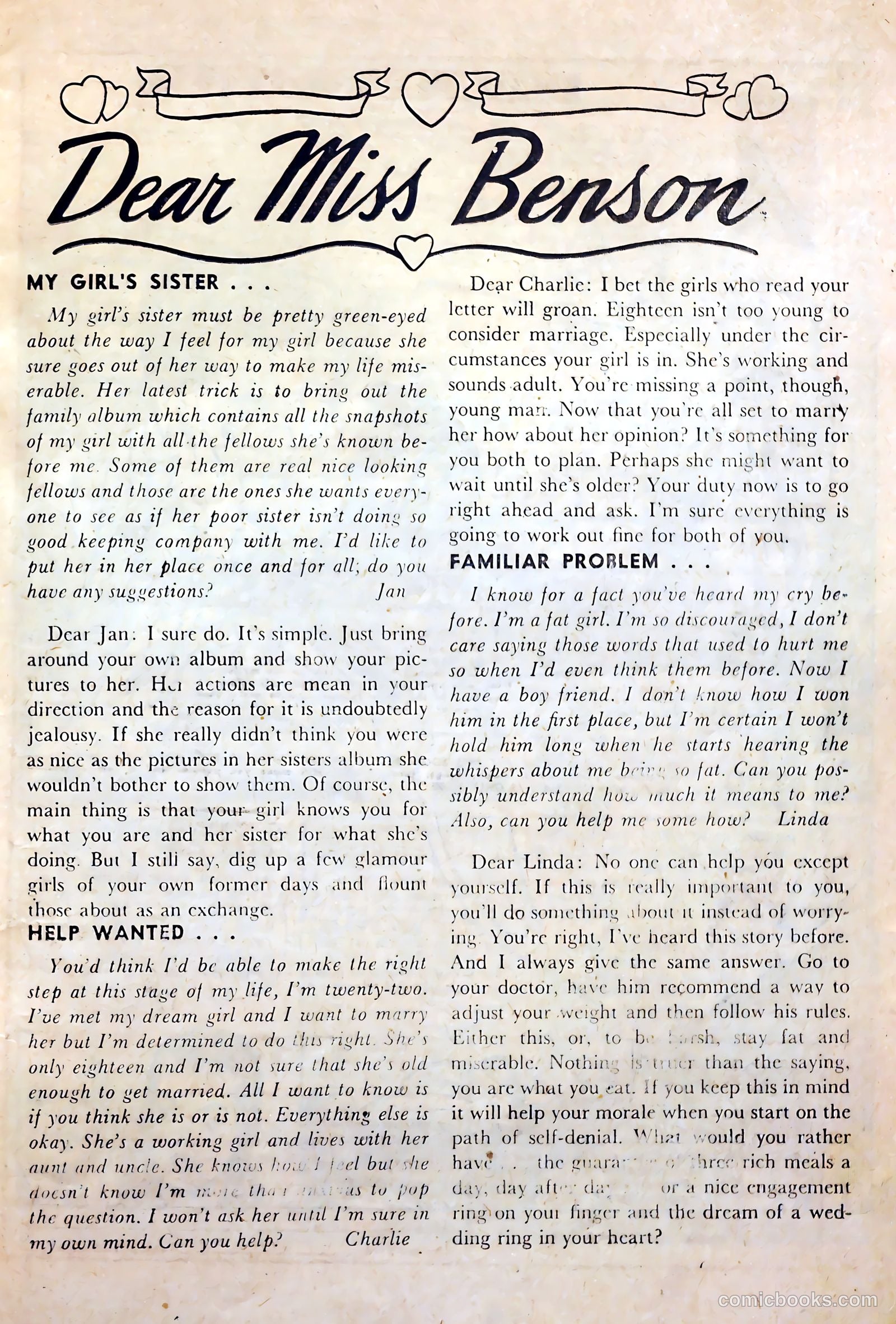 Bride's Secrets #14 (1957) — page 11 of 37