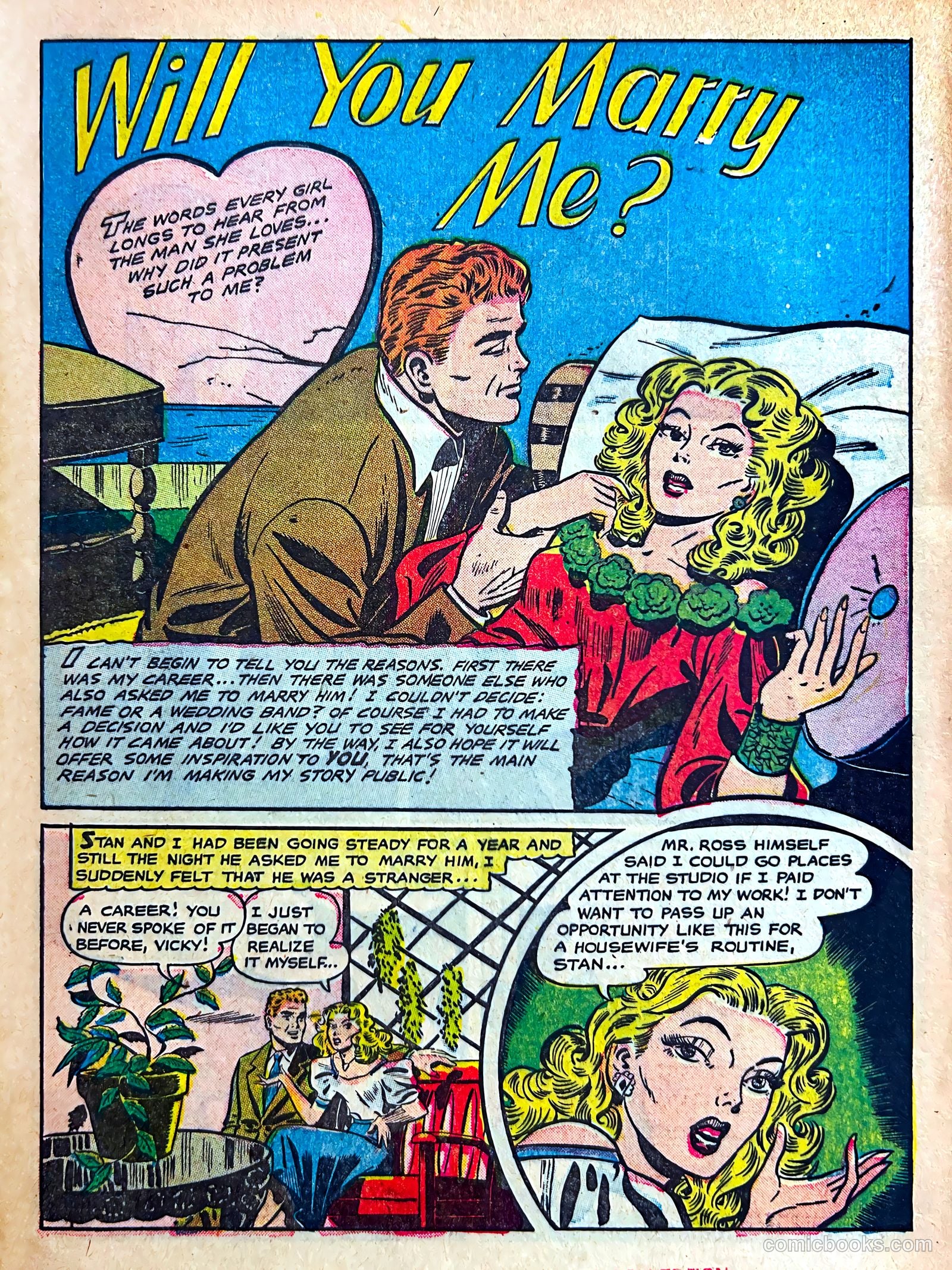 Bride's Secrets #15 (1957) — page 3 of 36