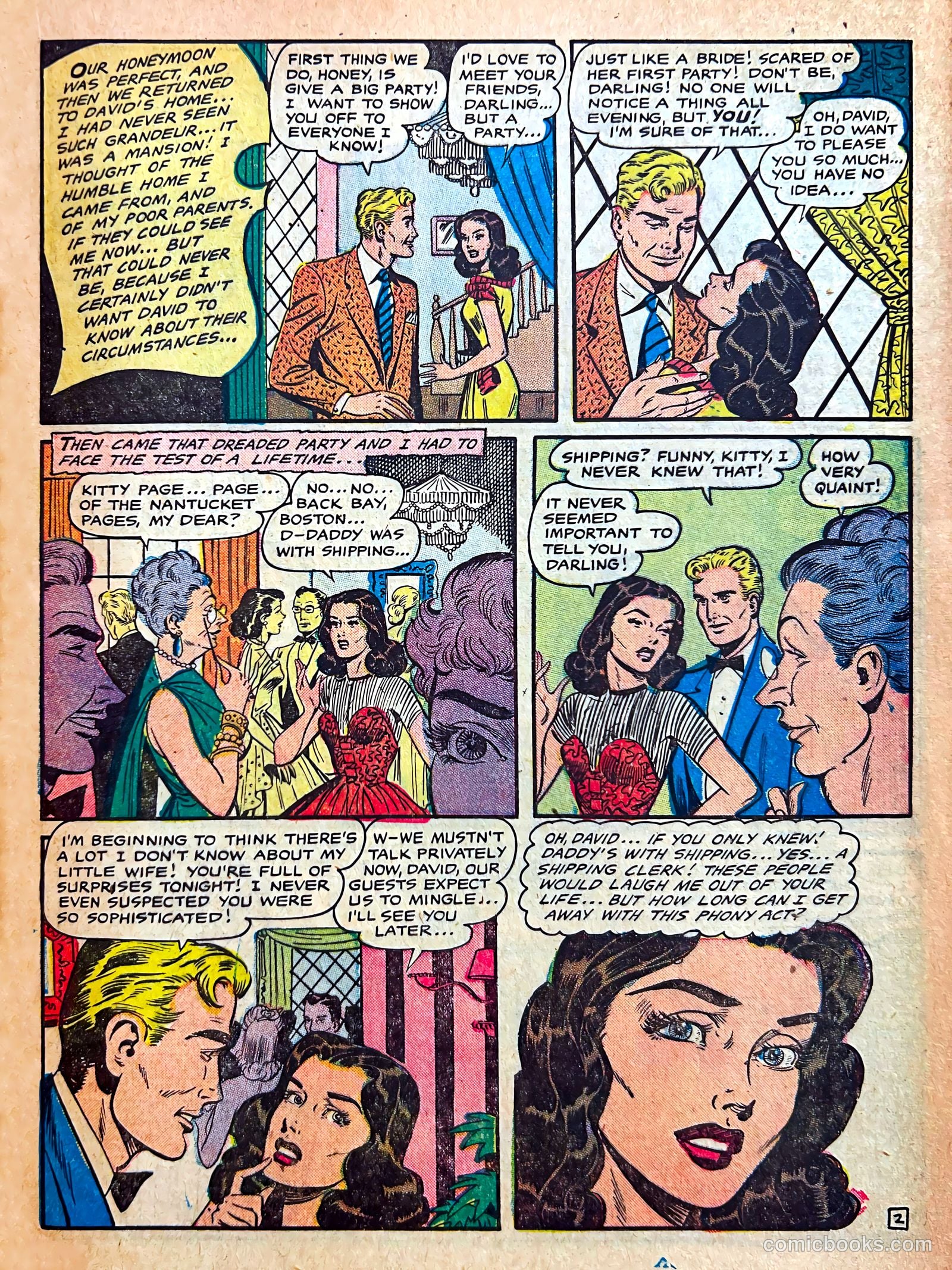 Bride's Secrets #15 (1957) — page 13 of 36