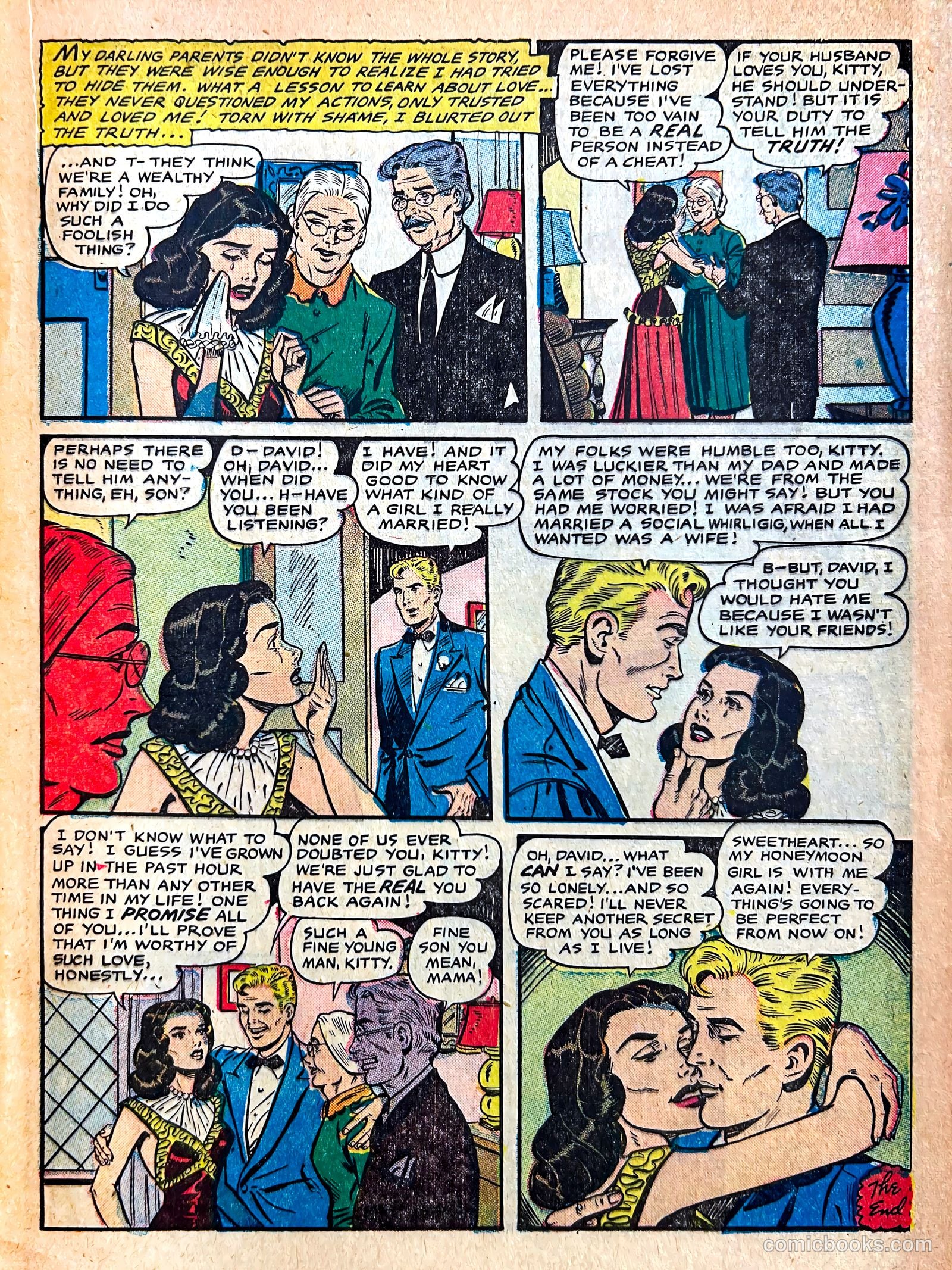 Bride's Secrets #15 (1957) — page 17 of 36