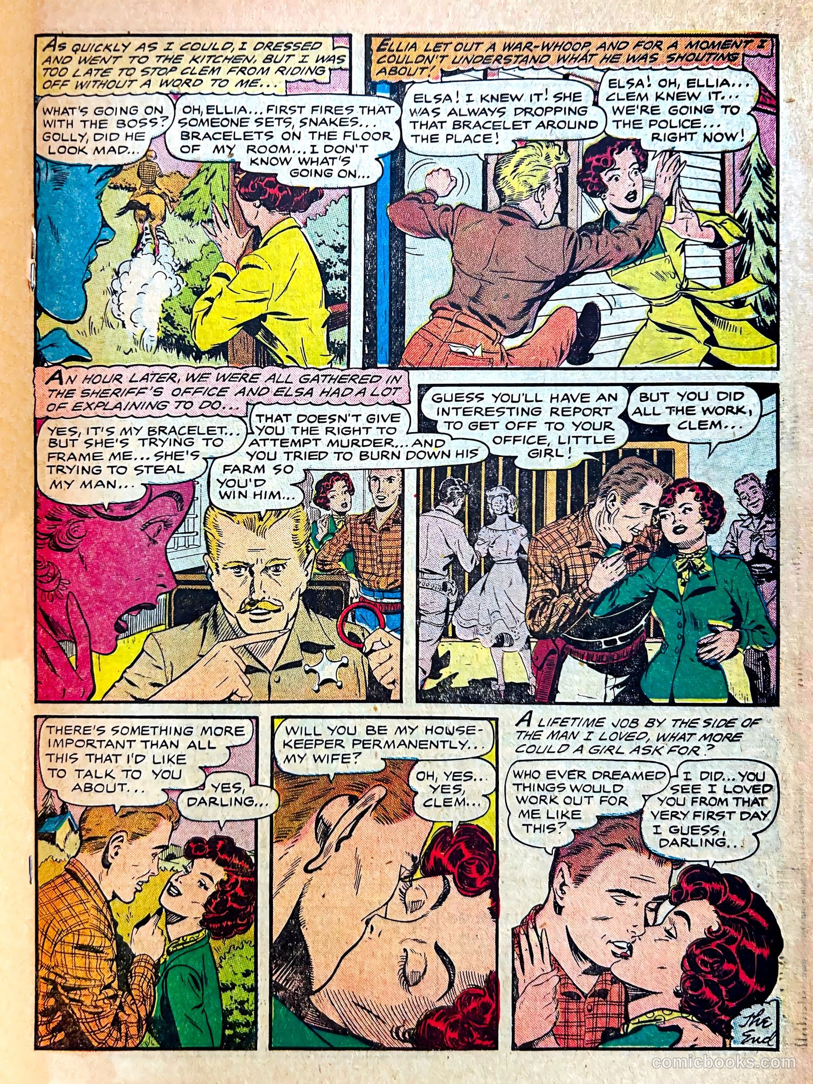 Bride's Secrets #15 (1957) — page 25 of 36
