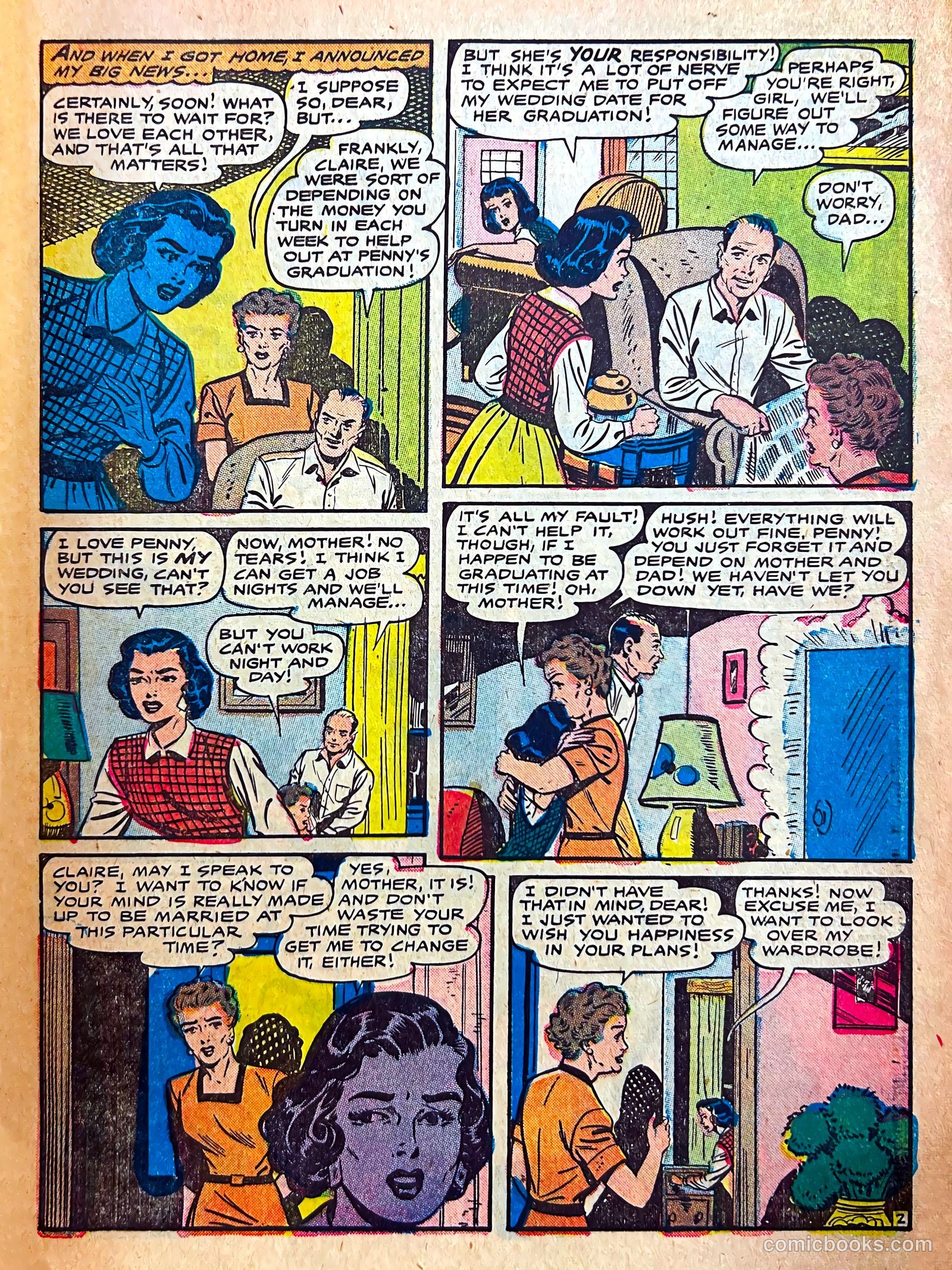 Bride's Secrets #15 (1957) — page 29 of 36
