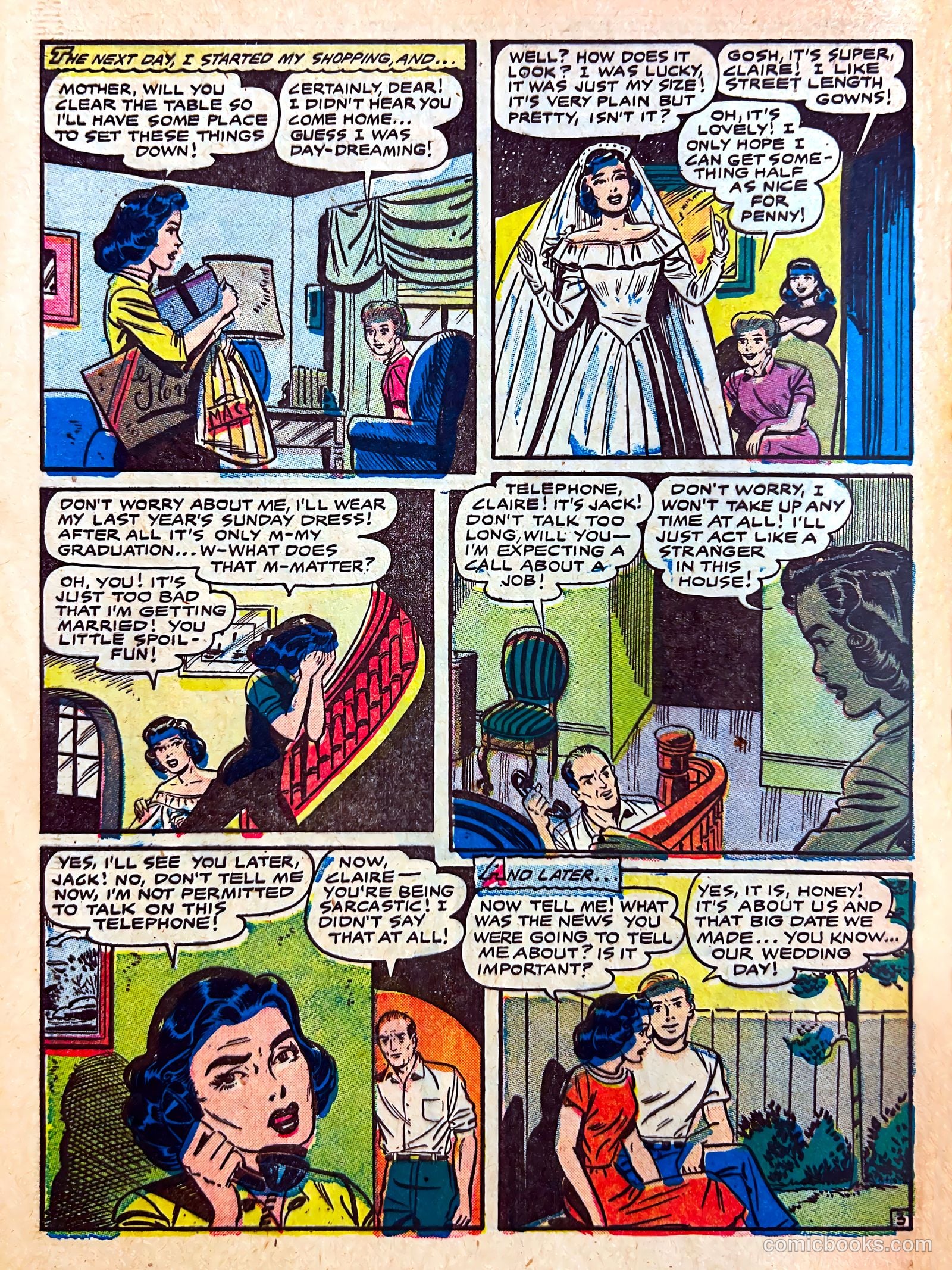Bride's Secrets #15 (1957) — page 30 of 36