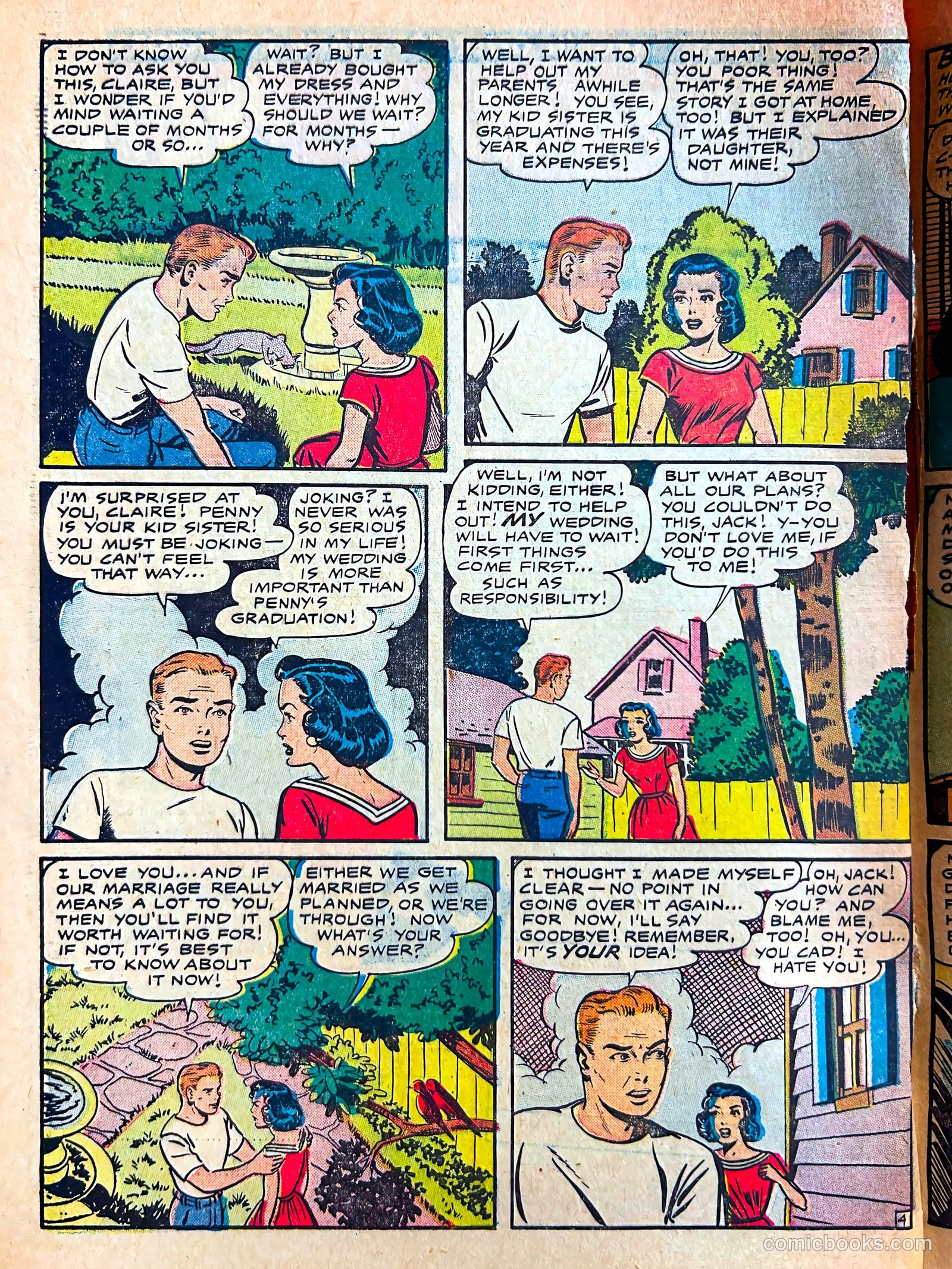 Bride's Secrets #15 (1957) — page 32 of 36